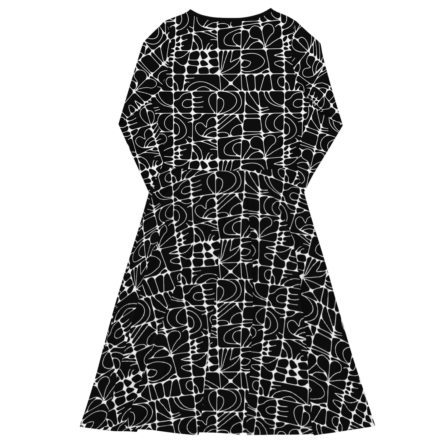STONE SPIRIT bw - Midi Dress With Pockets - SHALMIAK