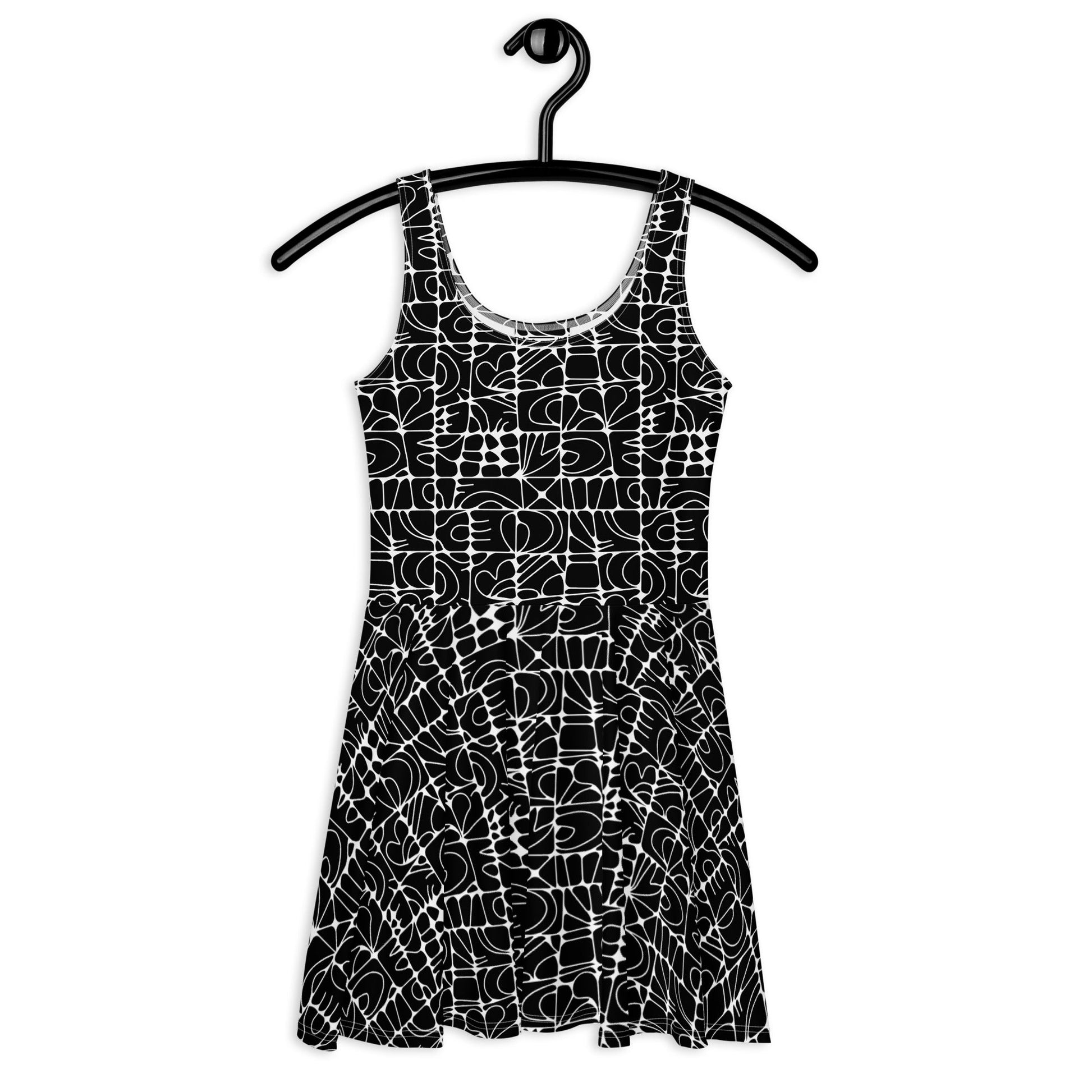 STONE SPIRIT bw - Skater Dress - SHALMIAK