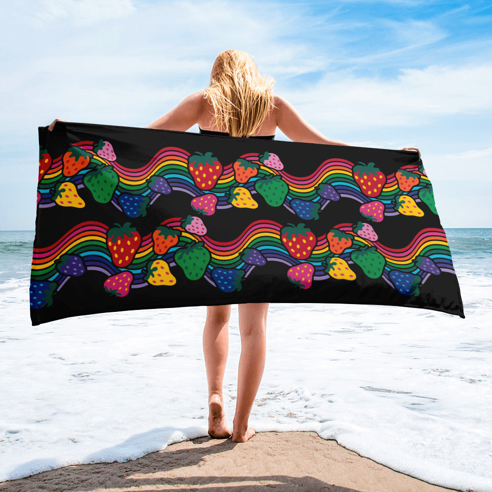 BERRYBOW black - Towel
