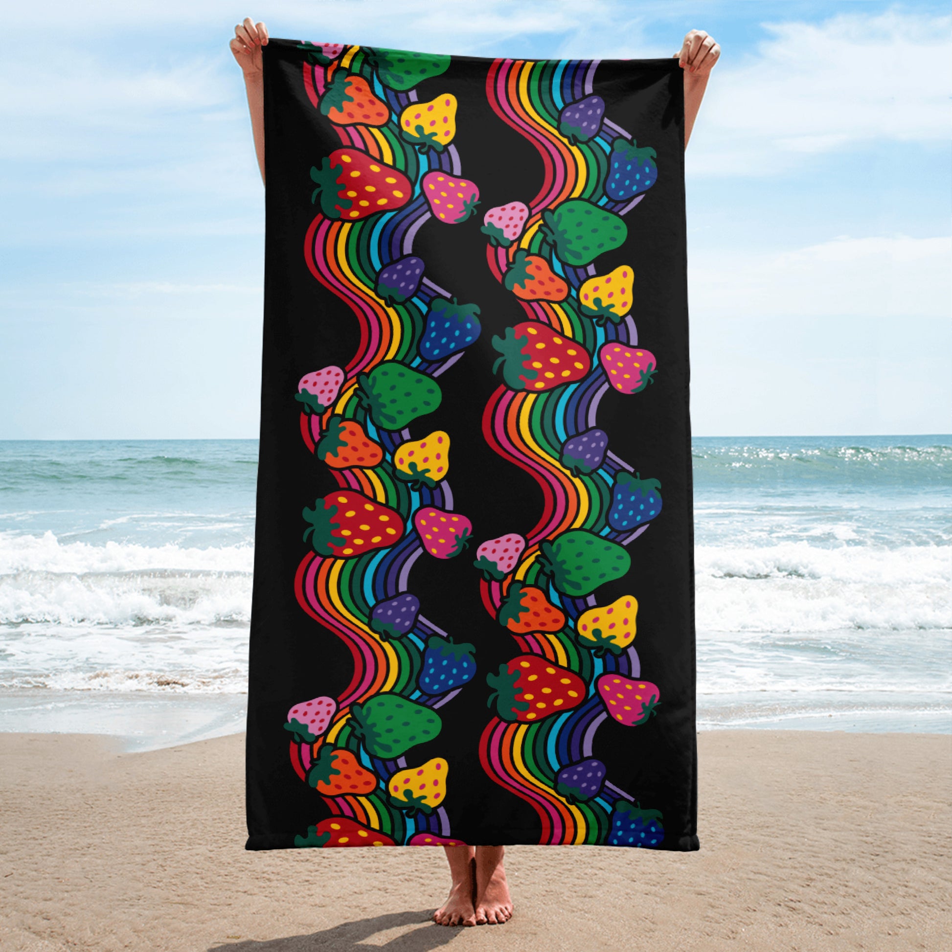 BERRYBOW black - Towel