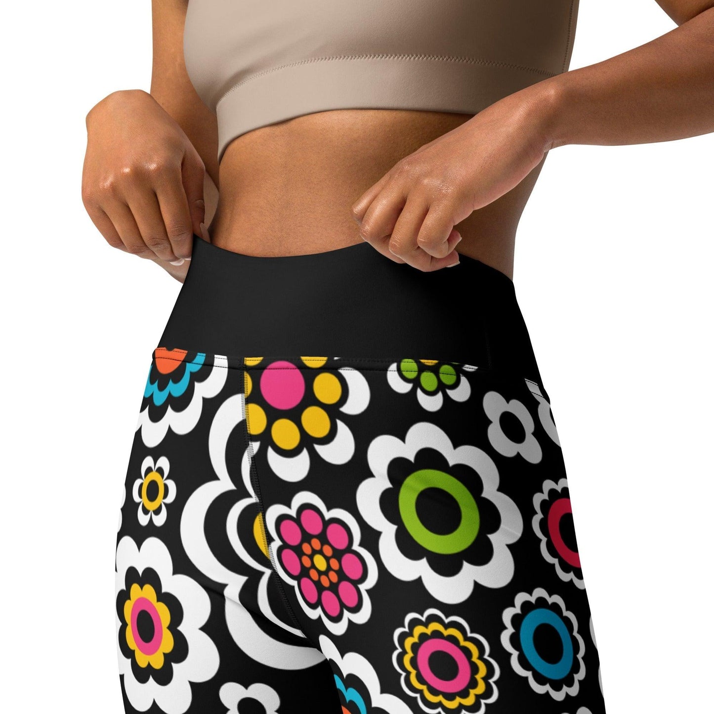 SUGAR BLOOM - 2 - Yoga Leggings - SHALMIAK