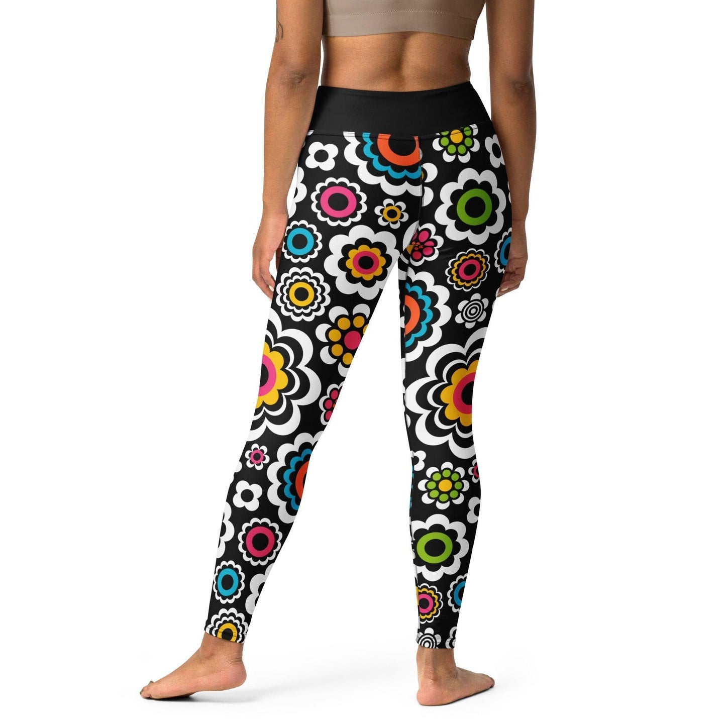 SUGAR BLOOM - 2 - Yoga Leggings - SHALMIAK
