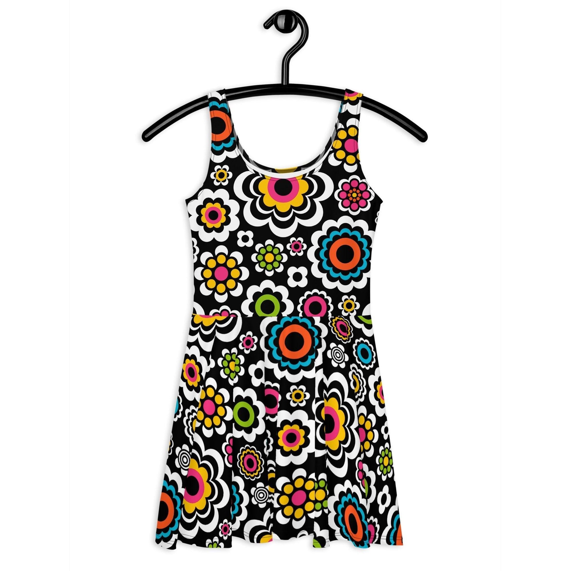 SUGAR BLOOM - Skater Dress - SHALMIAK