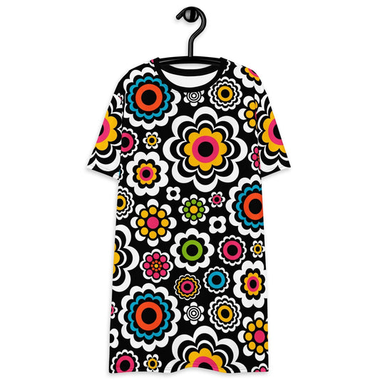 SUGAR BLOOM - T-Shirt Dress - SHALMIAK