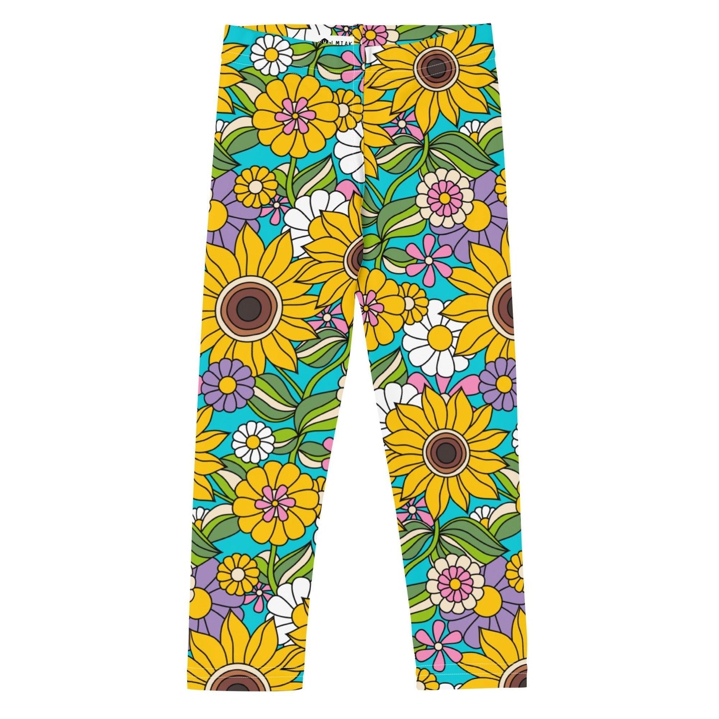 SUNDANCE turquoise - 2 - Kids' Leggings - SHALMIAK