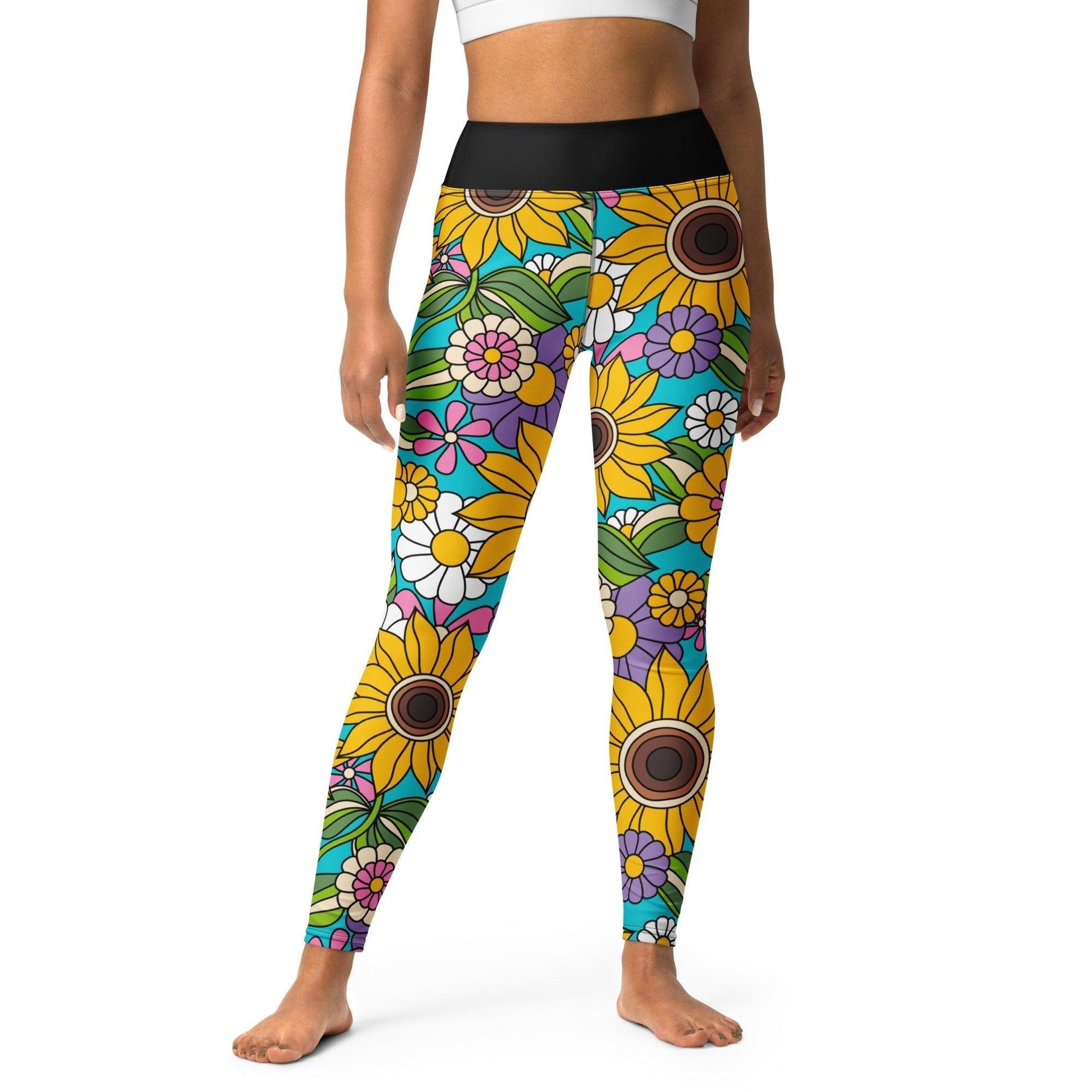 SUNDANCE turquoise - 2 - Yoga Leggings - SHALMIAK
