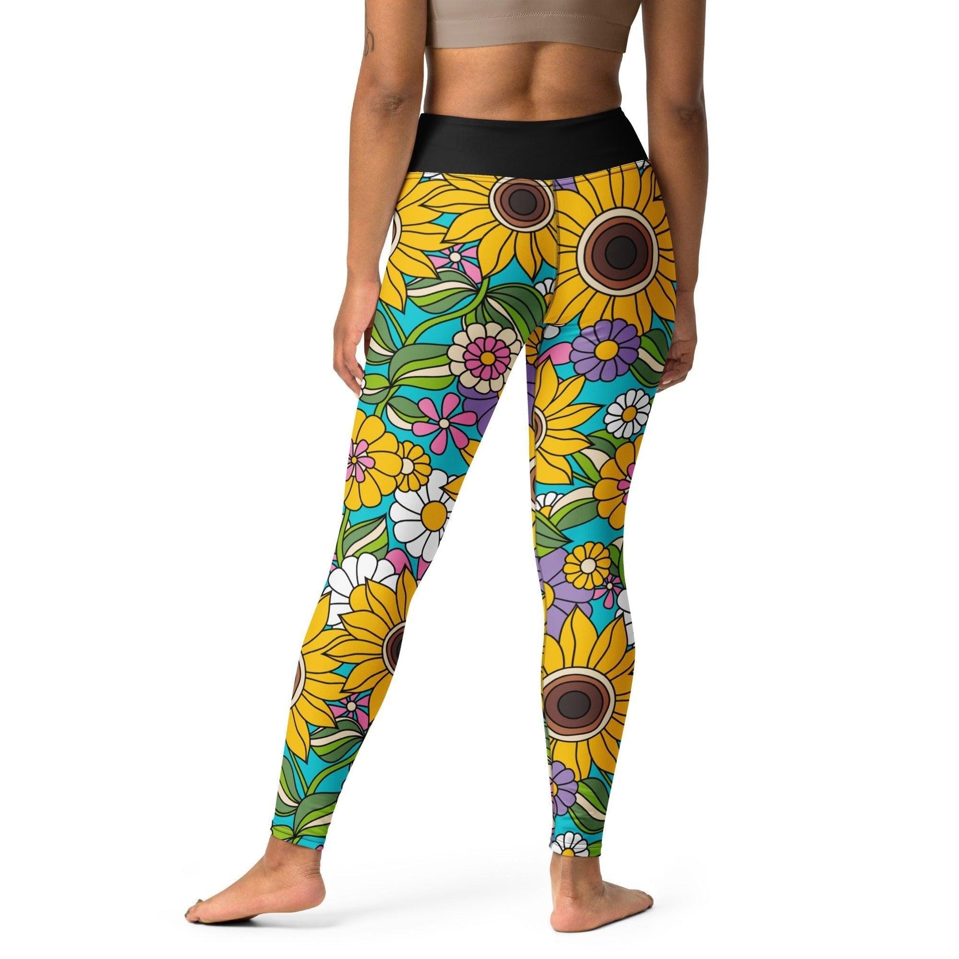 SUNDANCE turquoise - 2 - Yoga Leggings - SHALMIAK