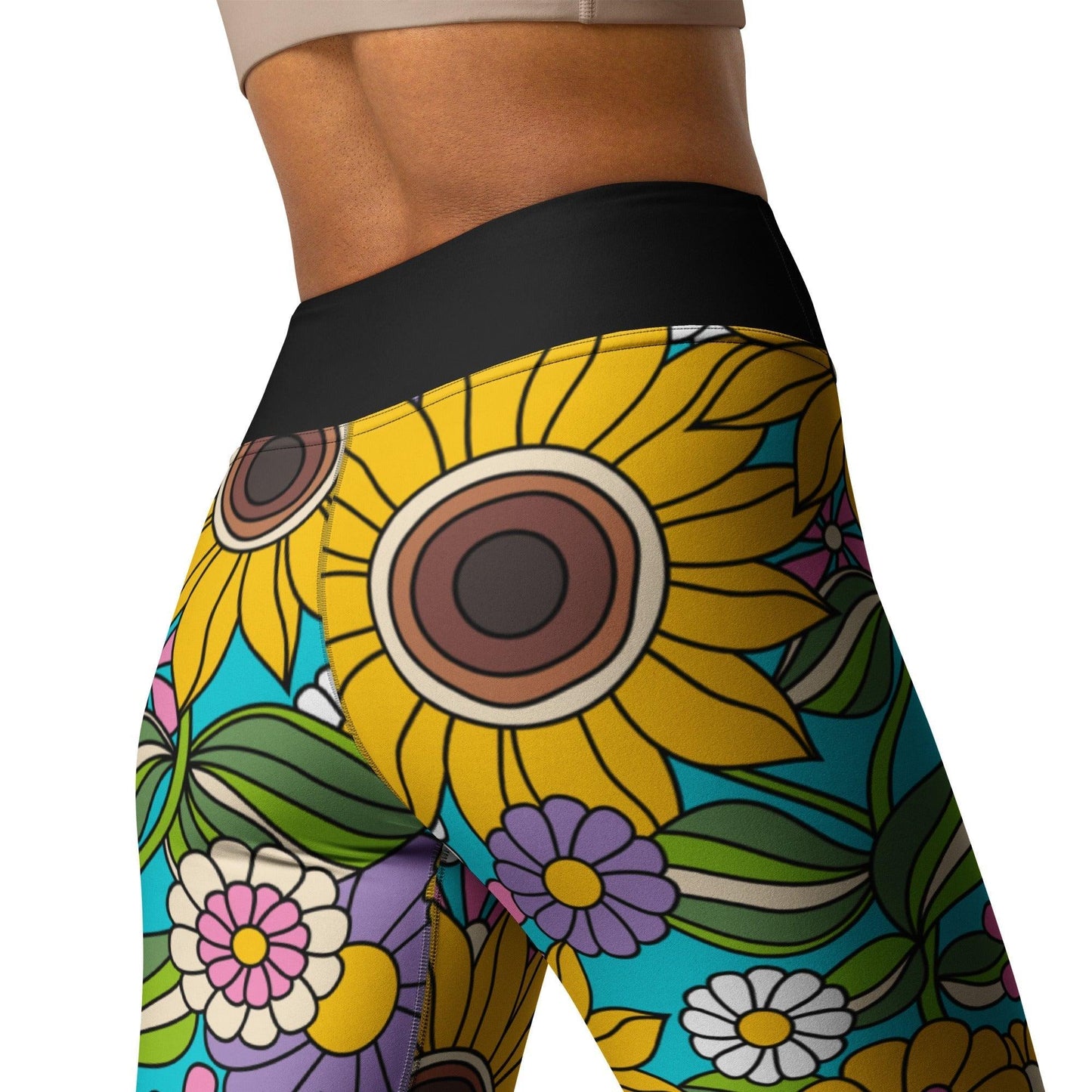 SUNDANCE turquoise - 2 - Yoga Leggings - SHALMIAK