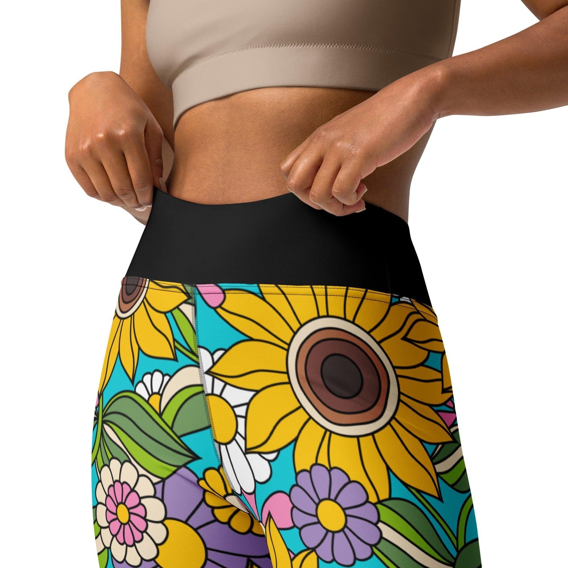 SUNDANCE turquoise - 2 - Yoga Leggings - SHALMIAK