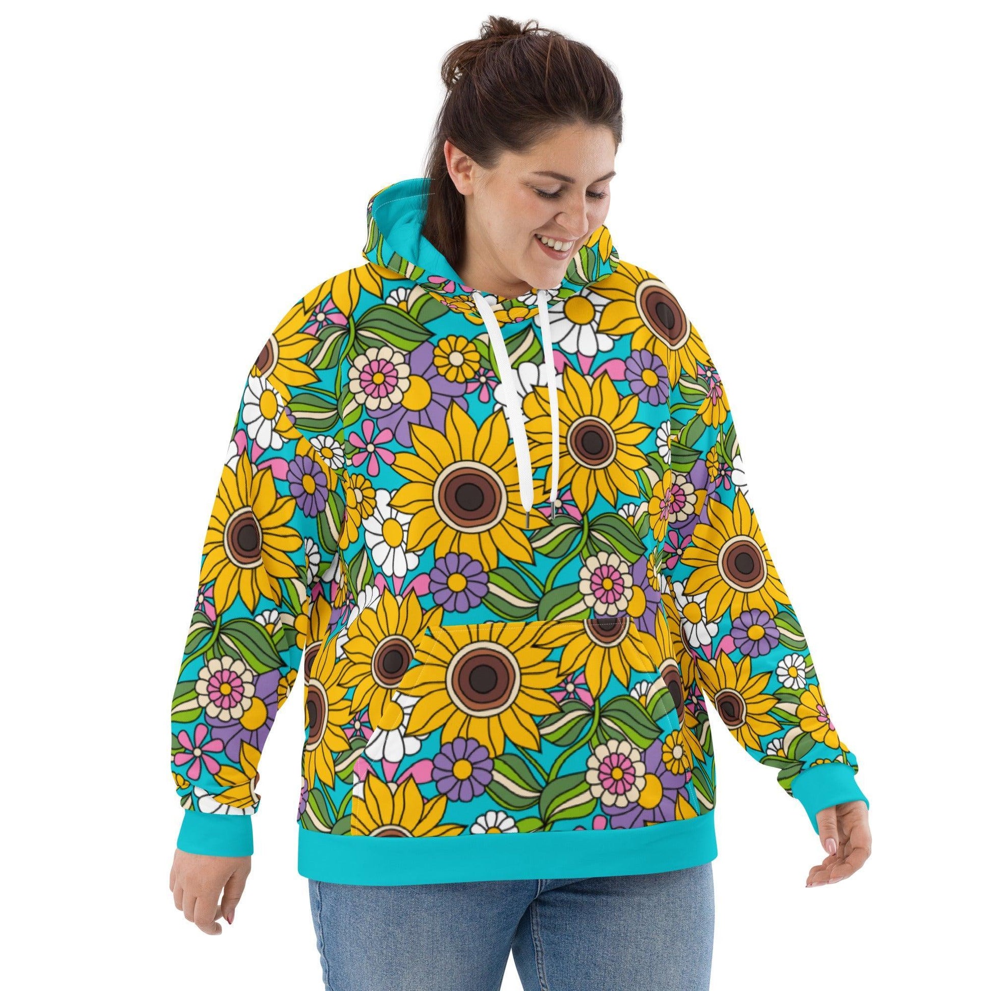 SUNDANCE turquoise - Hoodie - SHALMIAK