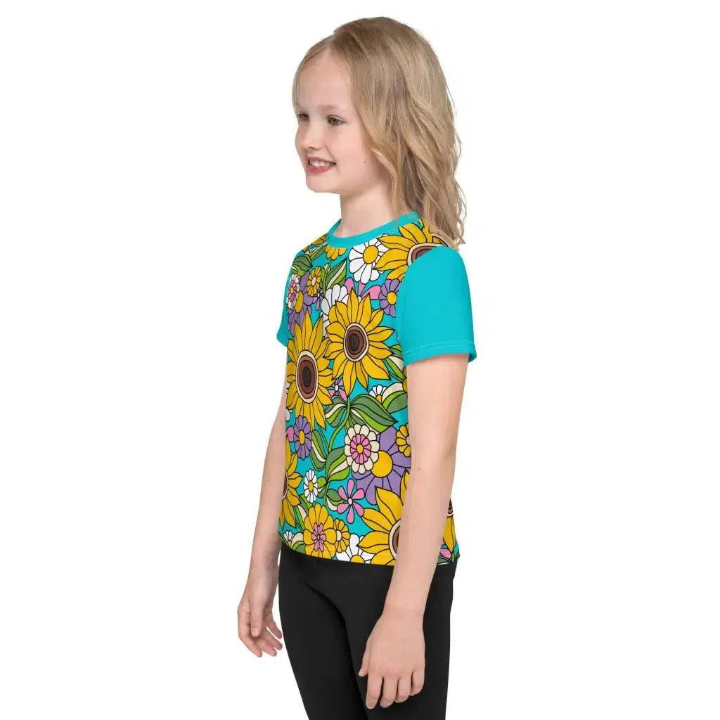 SUNDANCE turquoise - Kids' T-Shirt - SHALMIAK