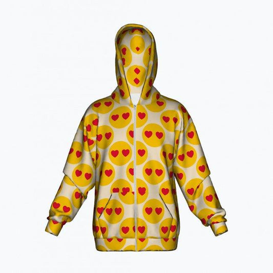 SUPERHAPPY light - Cotton Zipper Hoodie - SHALMIAK