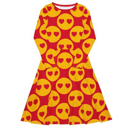 SUPERHAPPY - Midi Dress With Pockets - SHALMIAK