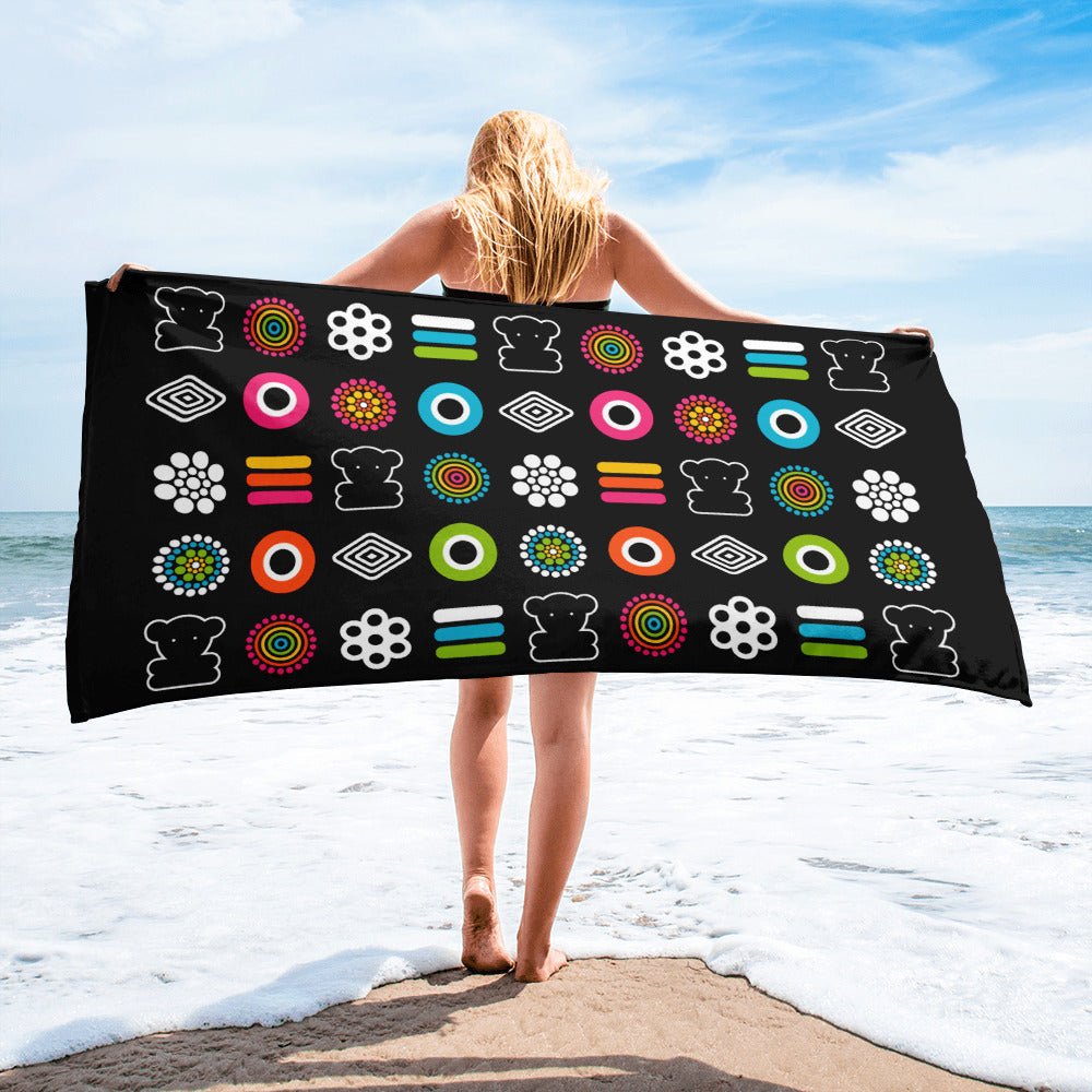 SWEET CANDY - Towel - Colorful Candy Print