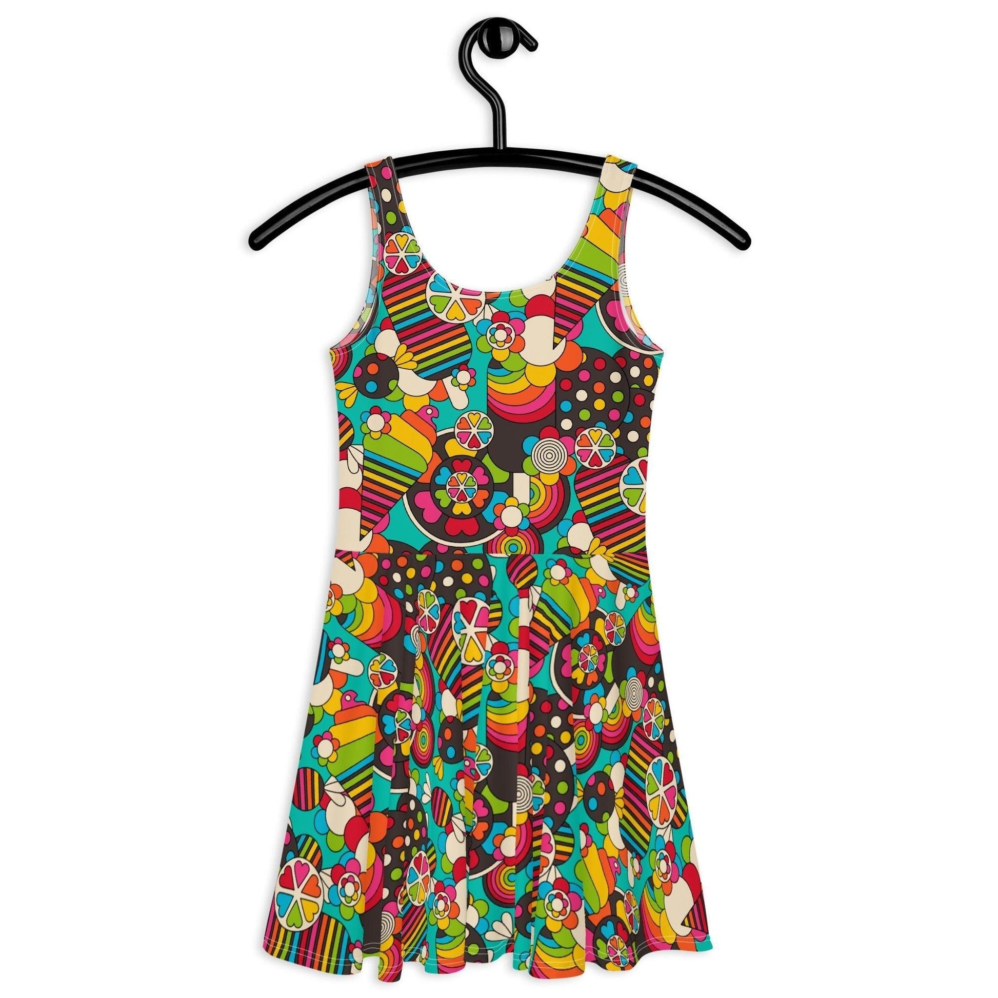 SWEET FREAK mint - Skater Dress - SHALMIAK