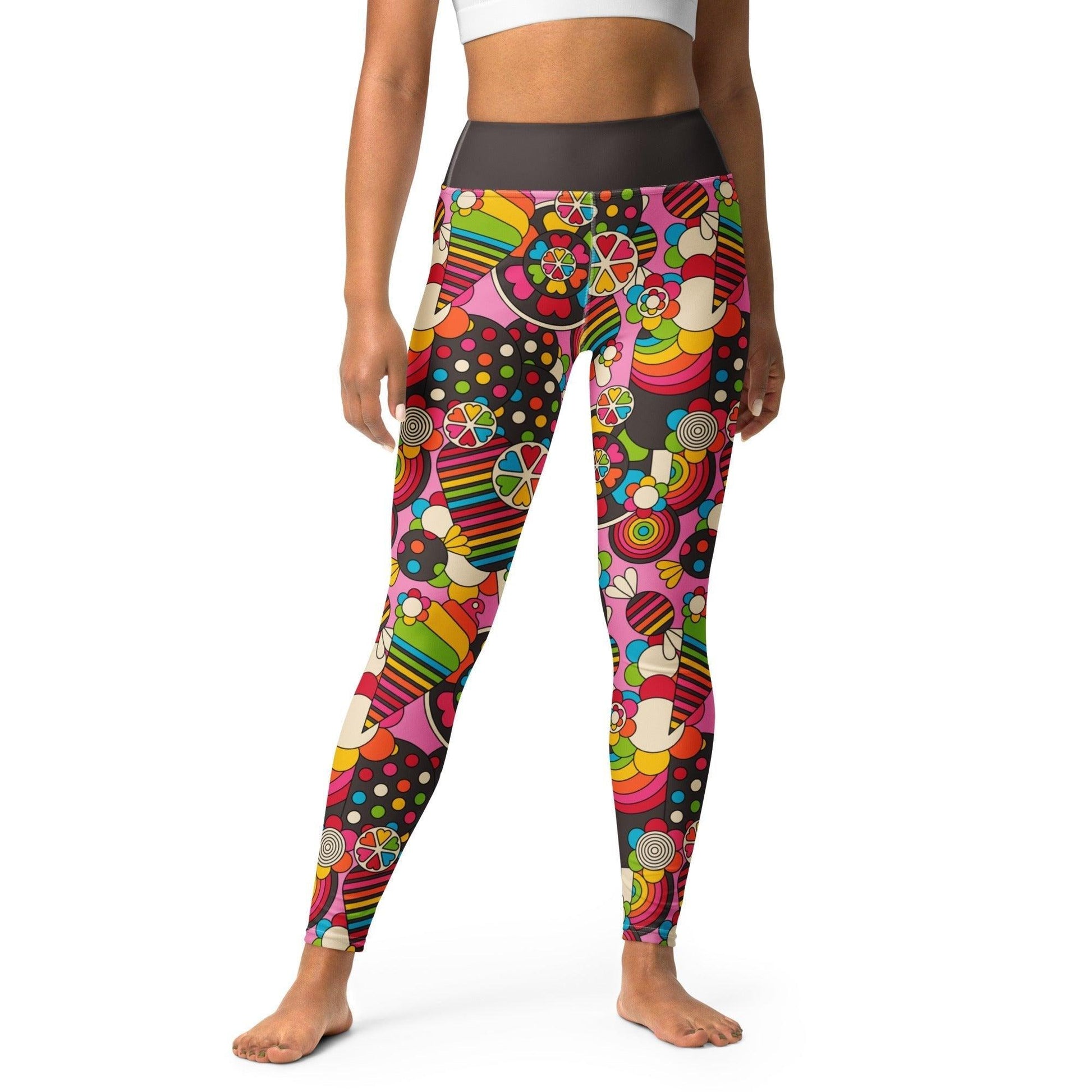 SWEET FREAK pink - 2 - Yoga Leggings - SHALMIAK