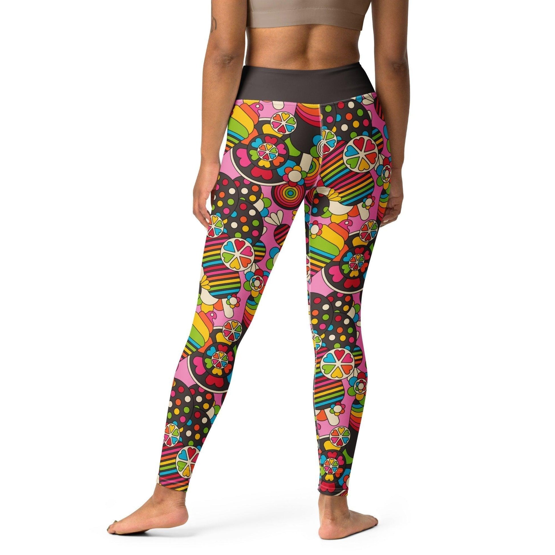 SWEET FREAK pink - 2 - Yoga Leggings - SHALMIAK