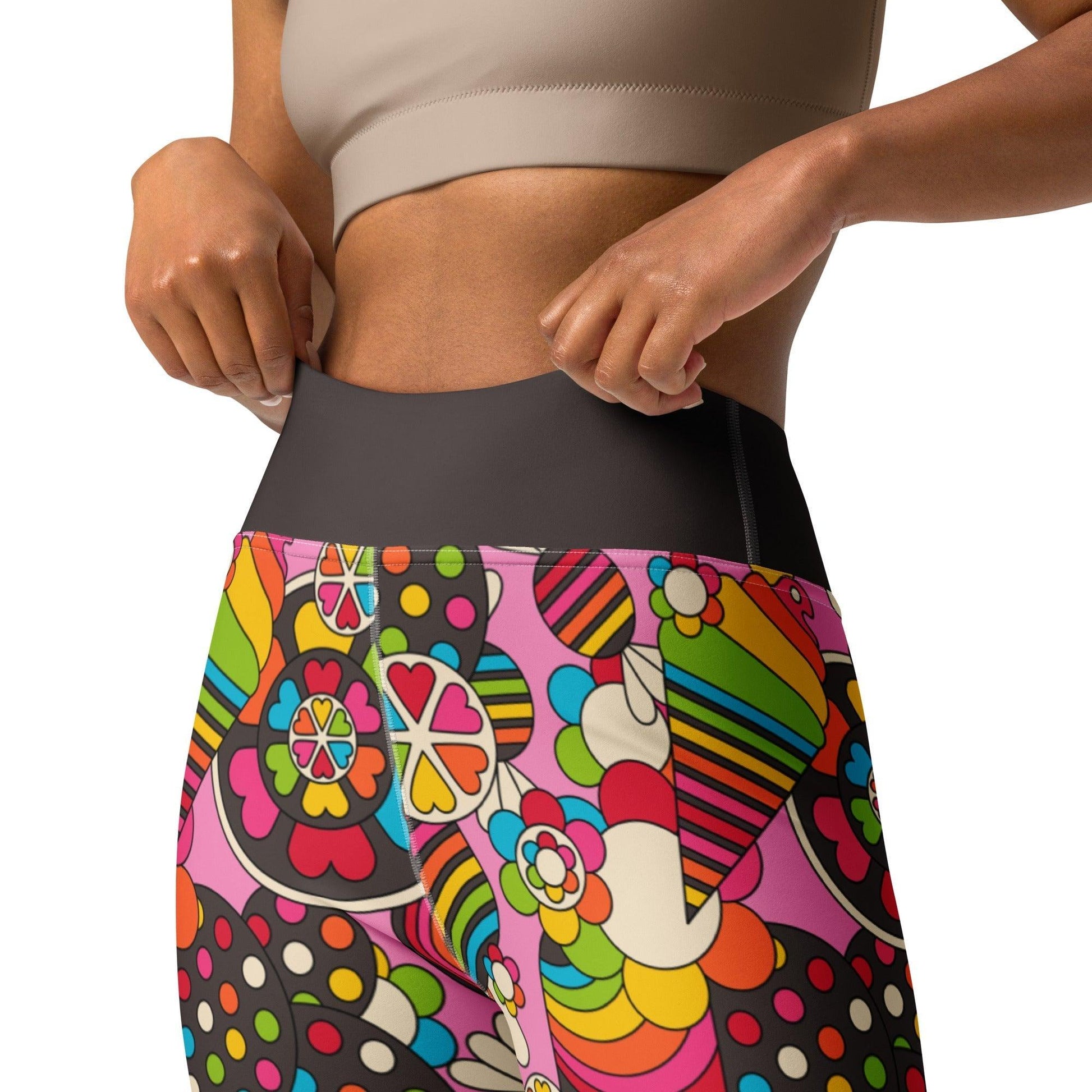 SWEET FREAK pink - 2 - Yoga Leggings - SHALMIAK