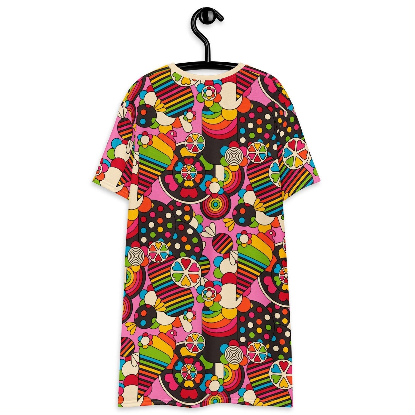 SWEET FREAK pink - T-Shirt Dress - SHALMIAK