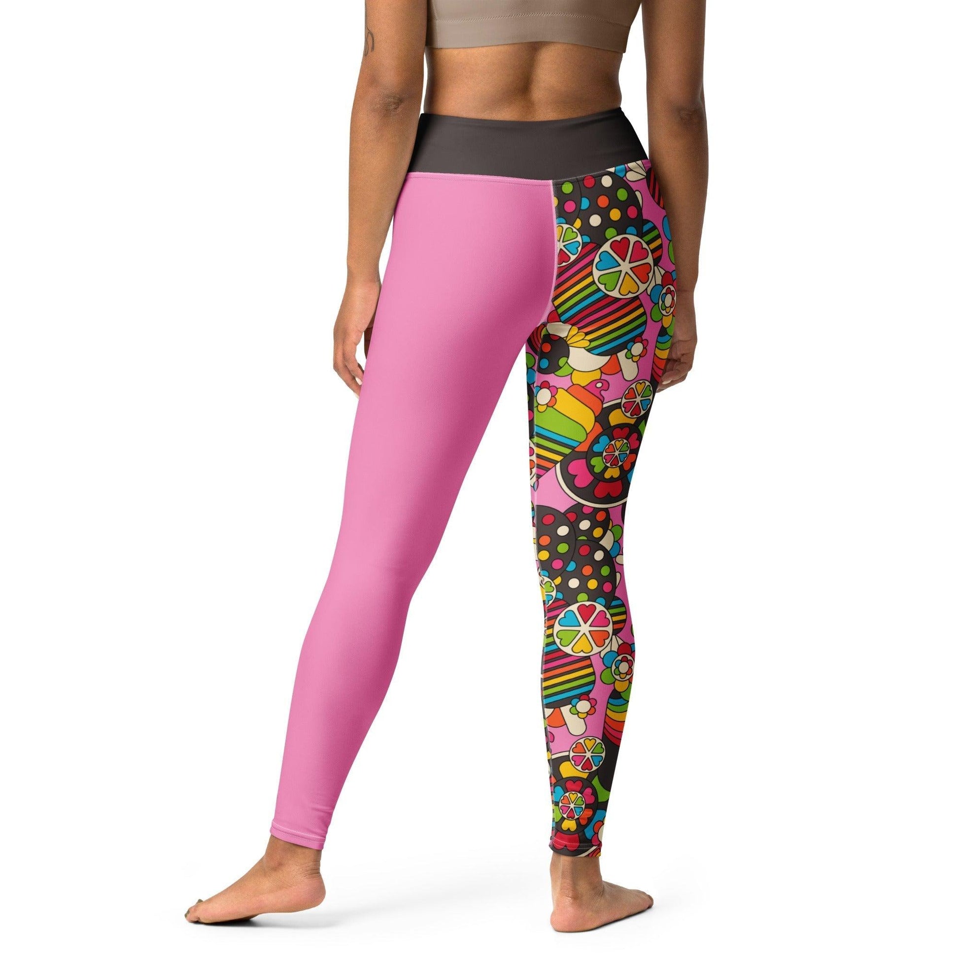 SWEET FREAK pink - Yoga Leggings - SHALMIAK