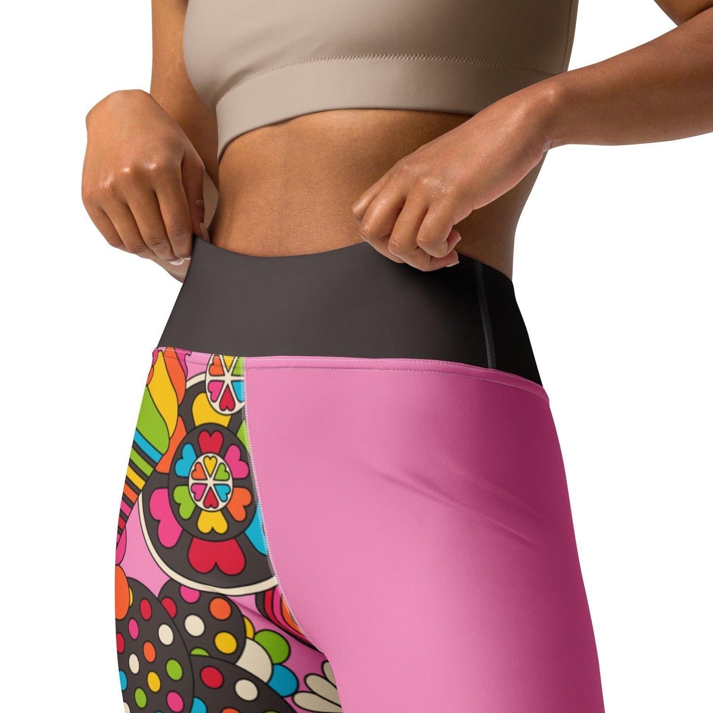 SWEET FREAK pink - Yoga Leggings - SHALMIAK