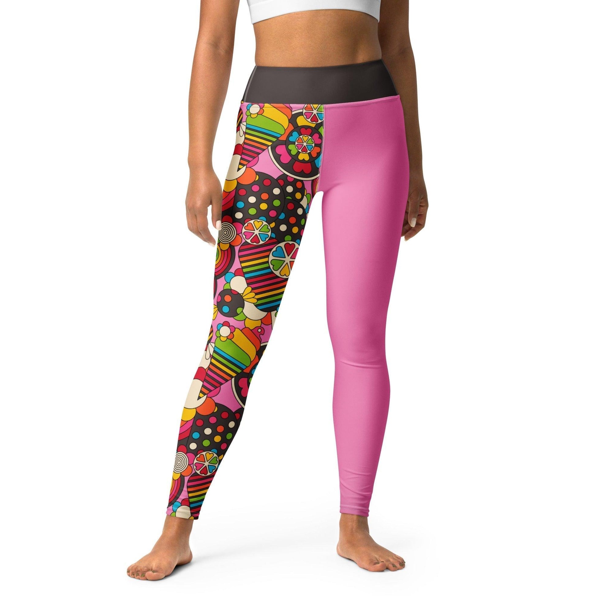 SWEET FREAK pink - Yoga Leggings - SHALMIAK