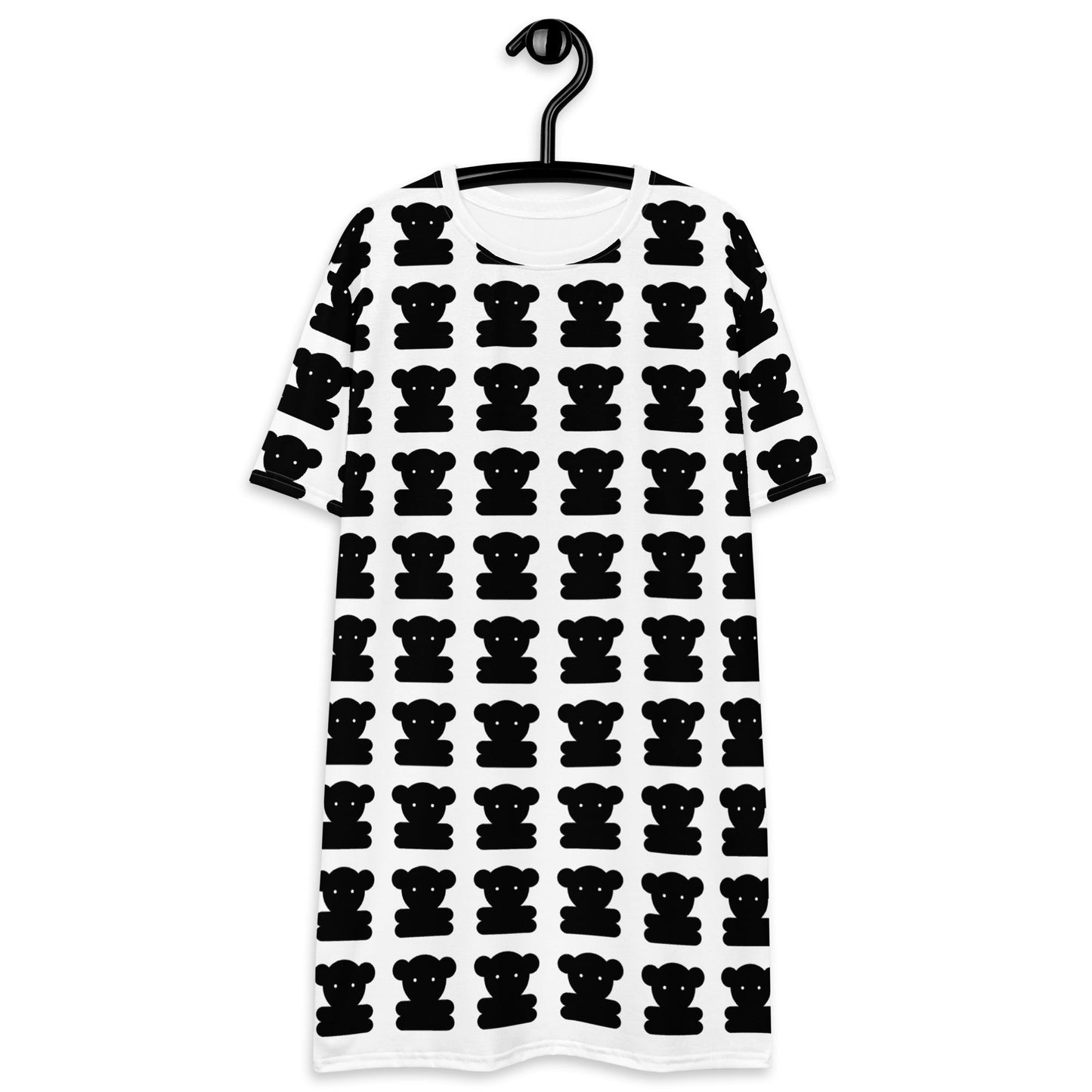 SWEET TEDDY bw - T-Shirt Dress - SHALMIAK