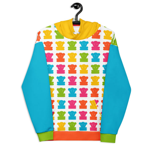 SWEET TEDDY white - Hoodie - SHALMIAK