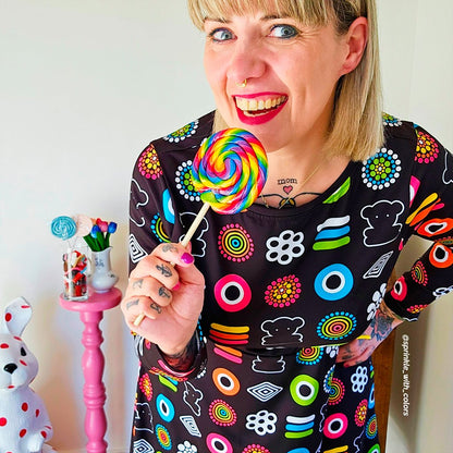 SWEET CANDY - Midi Dress With Pockets