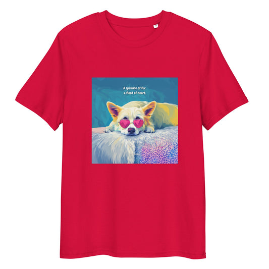 T-Shirt - A sprinkle of fur, a flood of heart - SHALMIAK