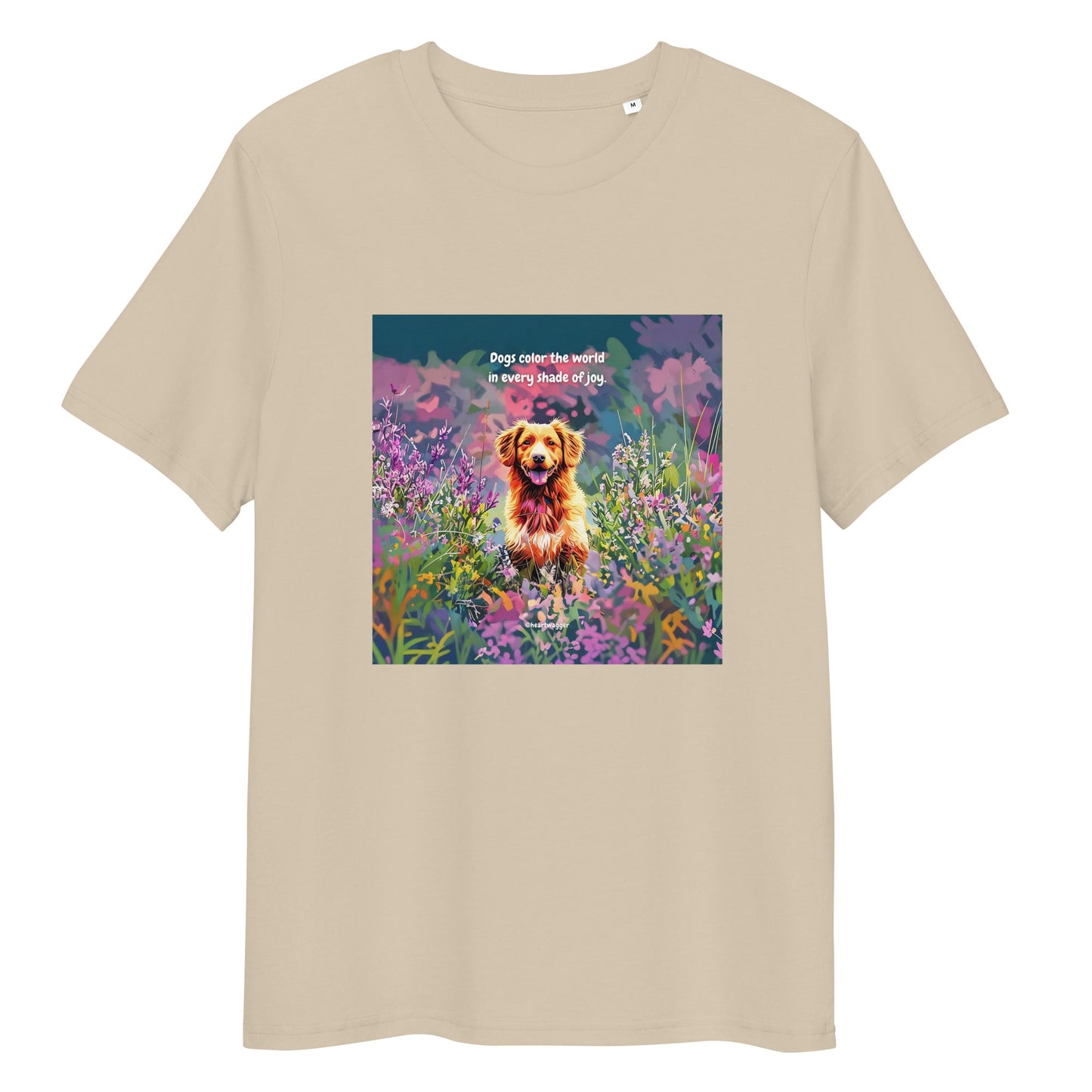 T-Shirt - Dogs color the world in every shade of joy - SHALMIAK