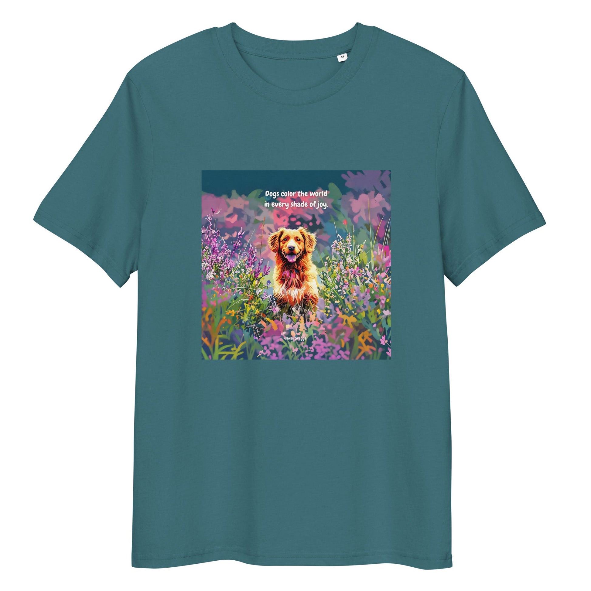 T-Shirt - Dogs color the world in every shade of joy - SHALMIAK