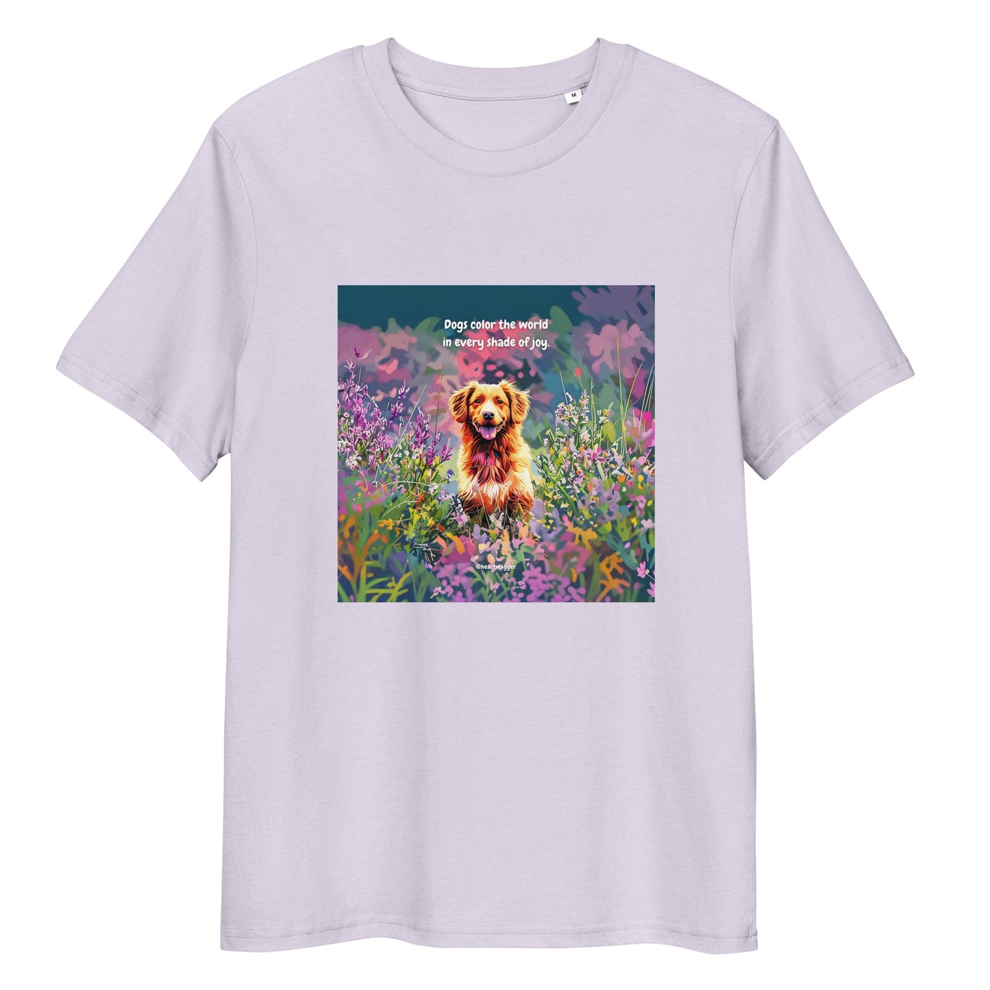 T-Shirt - Dogs color the world in every shade of joy - SHALMIAK
