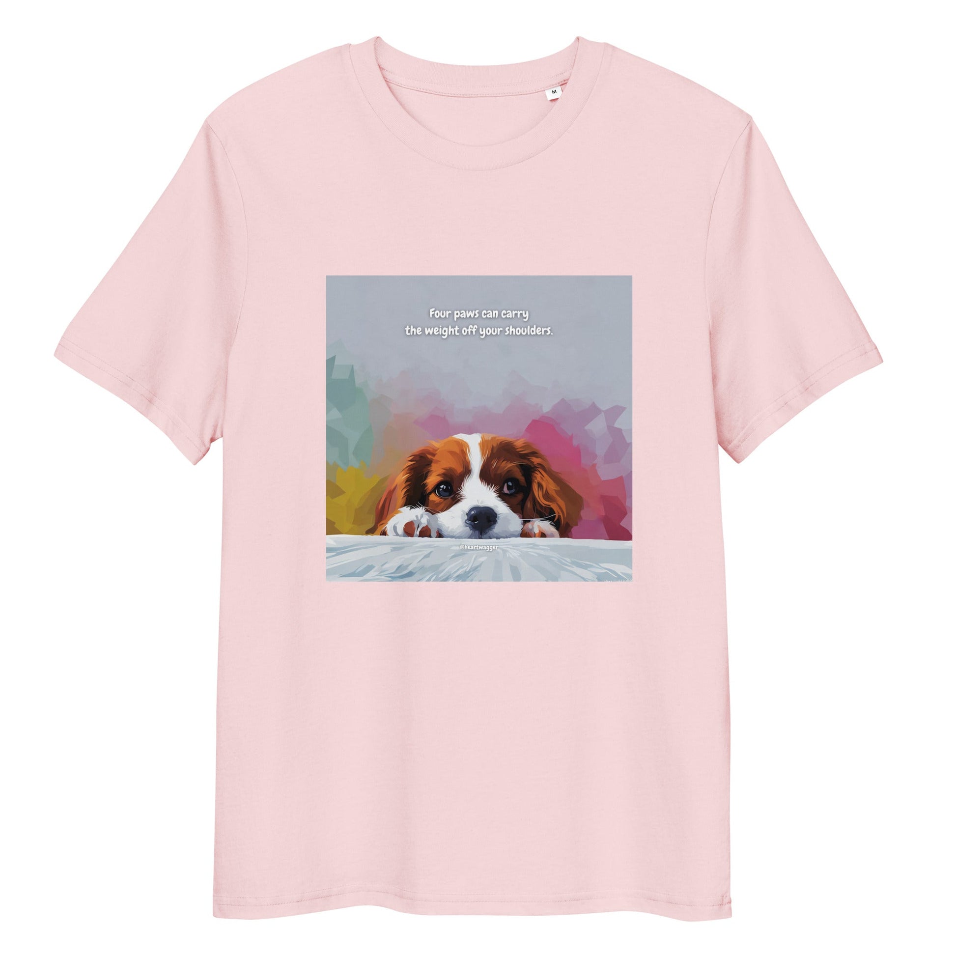T-Shirt - Four paws can carry the weight off your shoulders - SHALMIAK