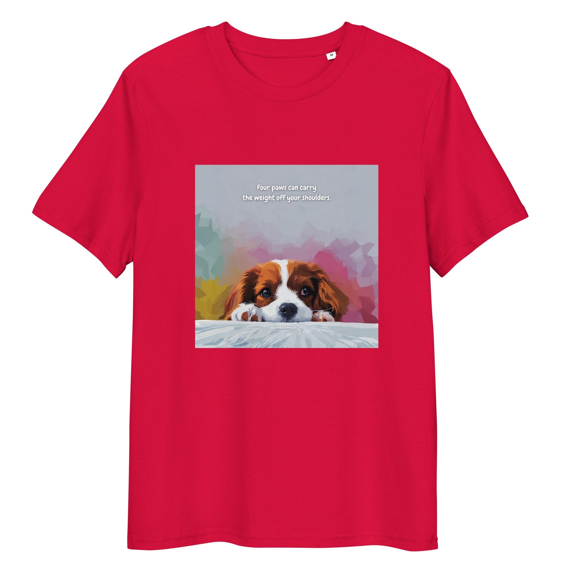 T-Shirt - Four paws can carry the weight off your shoulders - SHALMIAK