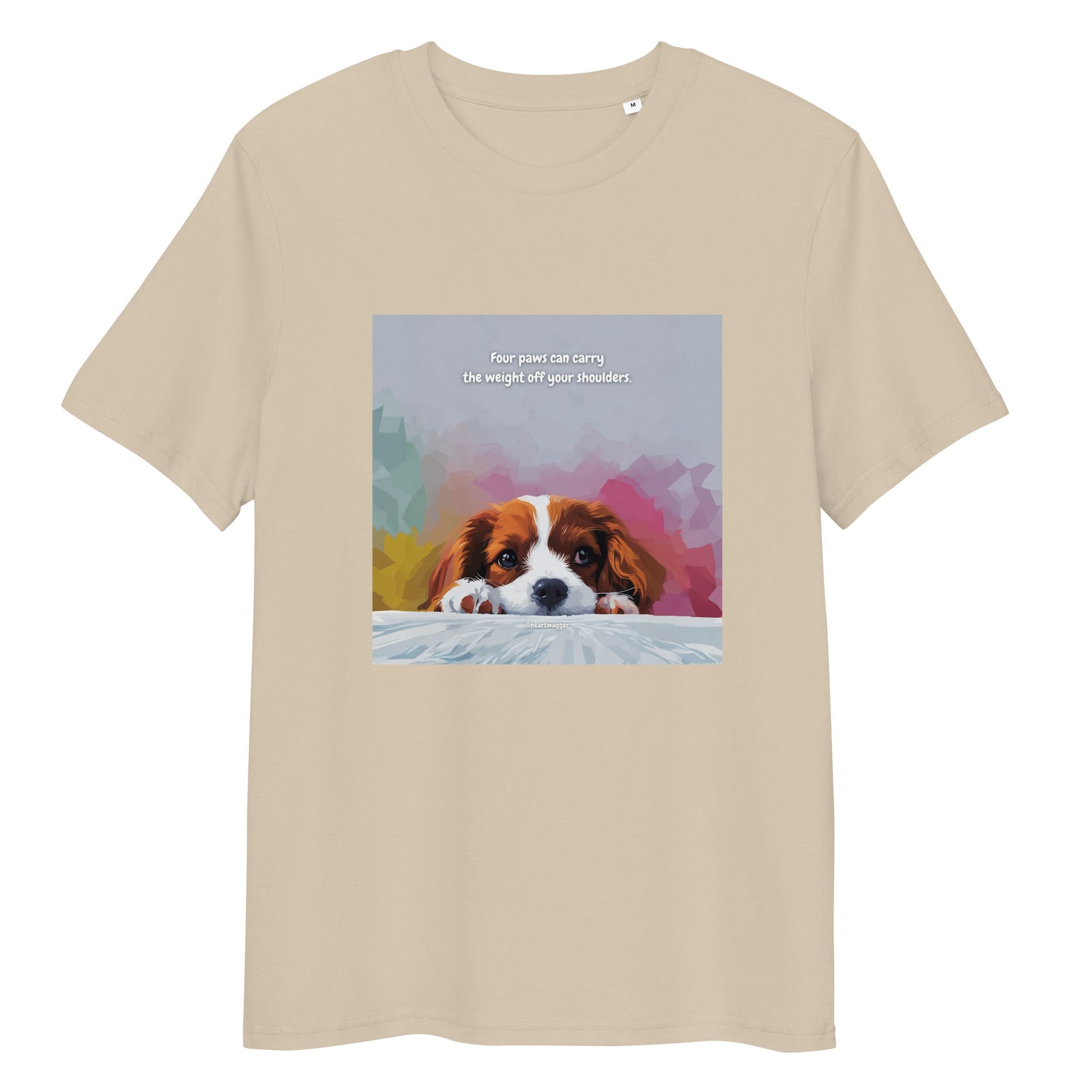 T-Shirt - Four paws can carry the weight off your shoulders - SHALMIAK