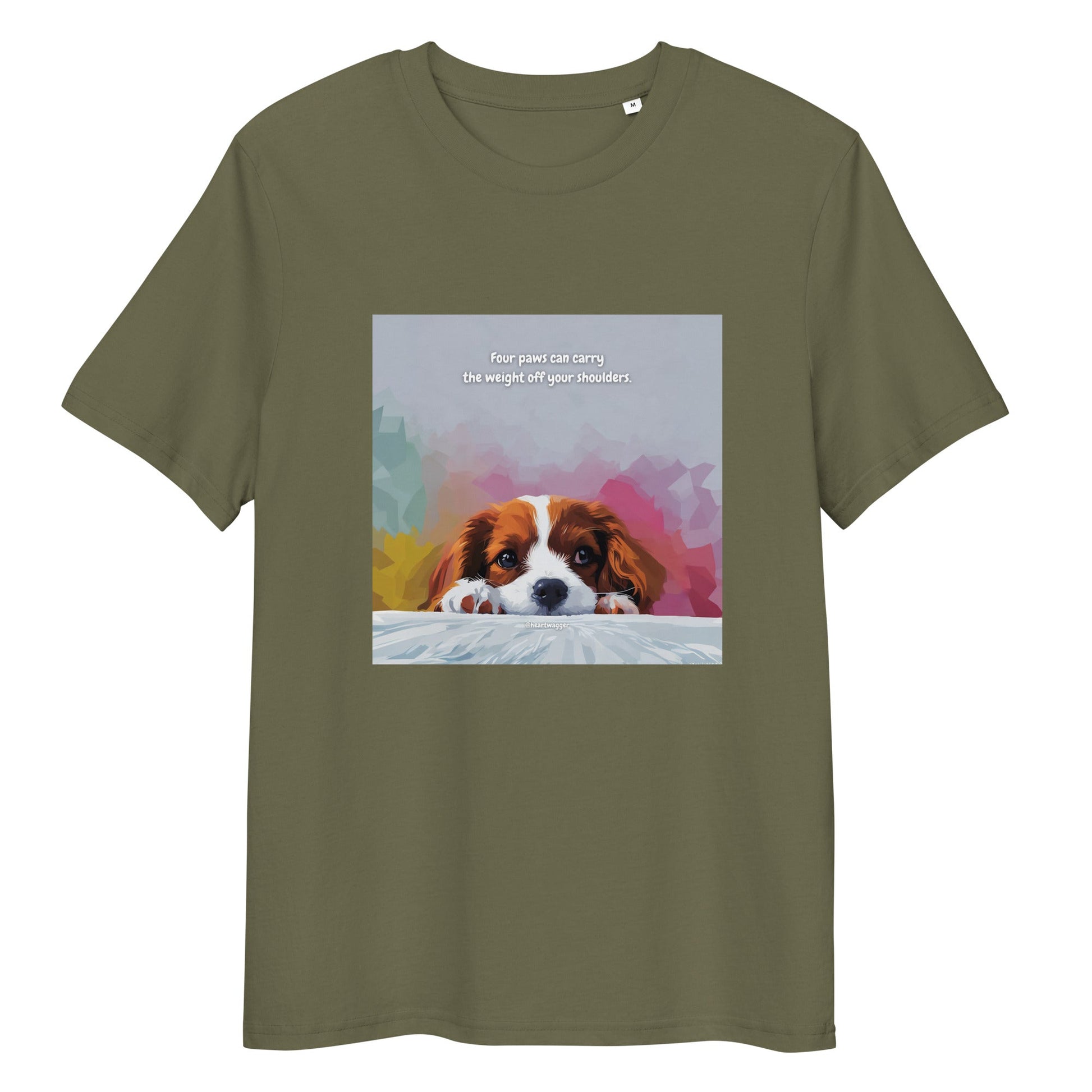 T-Shirt - Four paws can carry the weight off your shoulders - SHALMIAK
