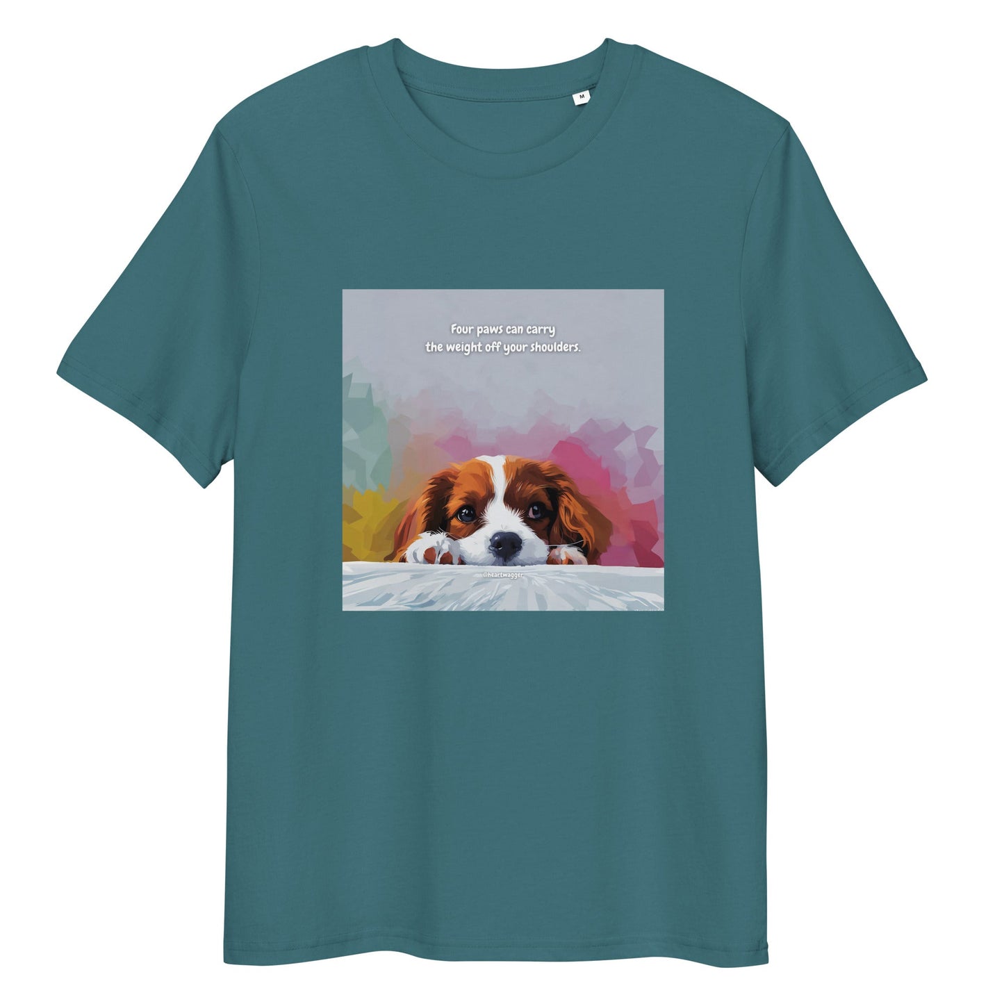 T-Shirt - Four paws can carry the weight off your shoulders - SHALMIAK