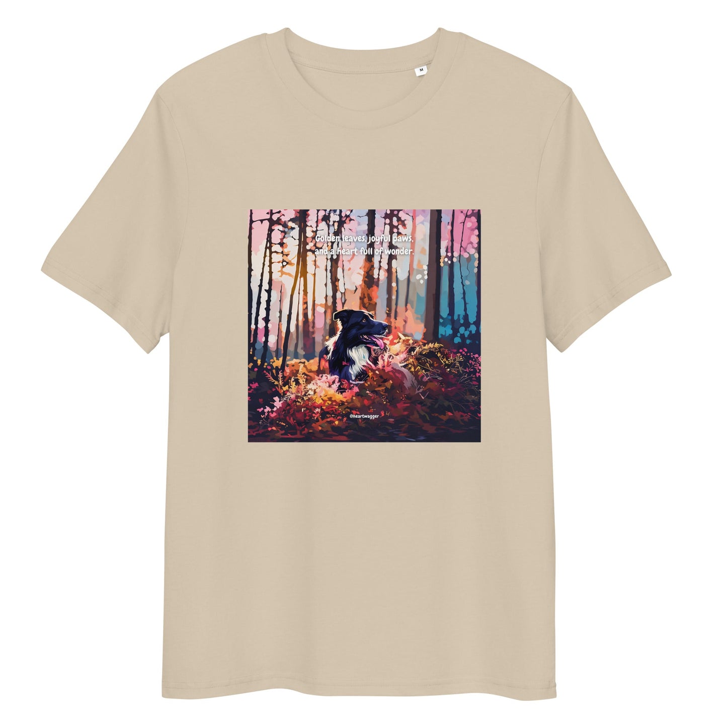 T-Shirt - Golden leaves, joyful paws, and a heart full of wonder