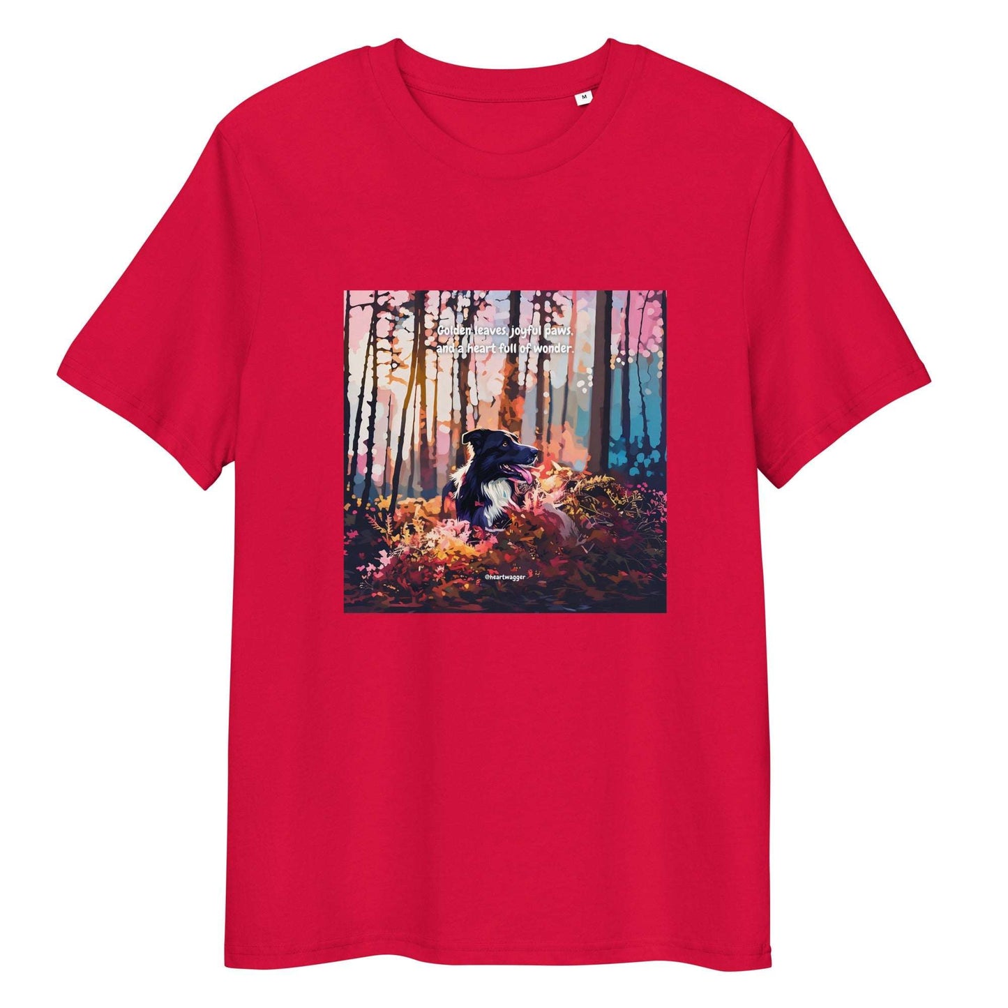 T-Shirt - Golden leaves, joyful paws, and a heart full of wonder