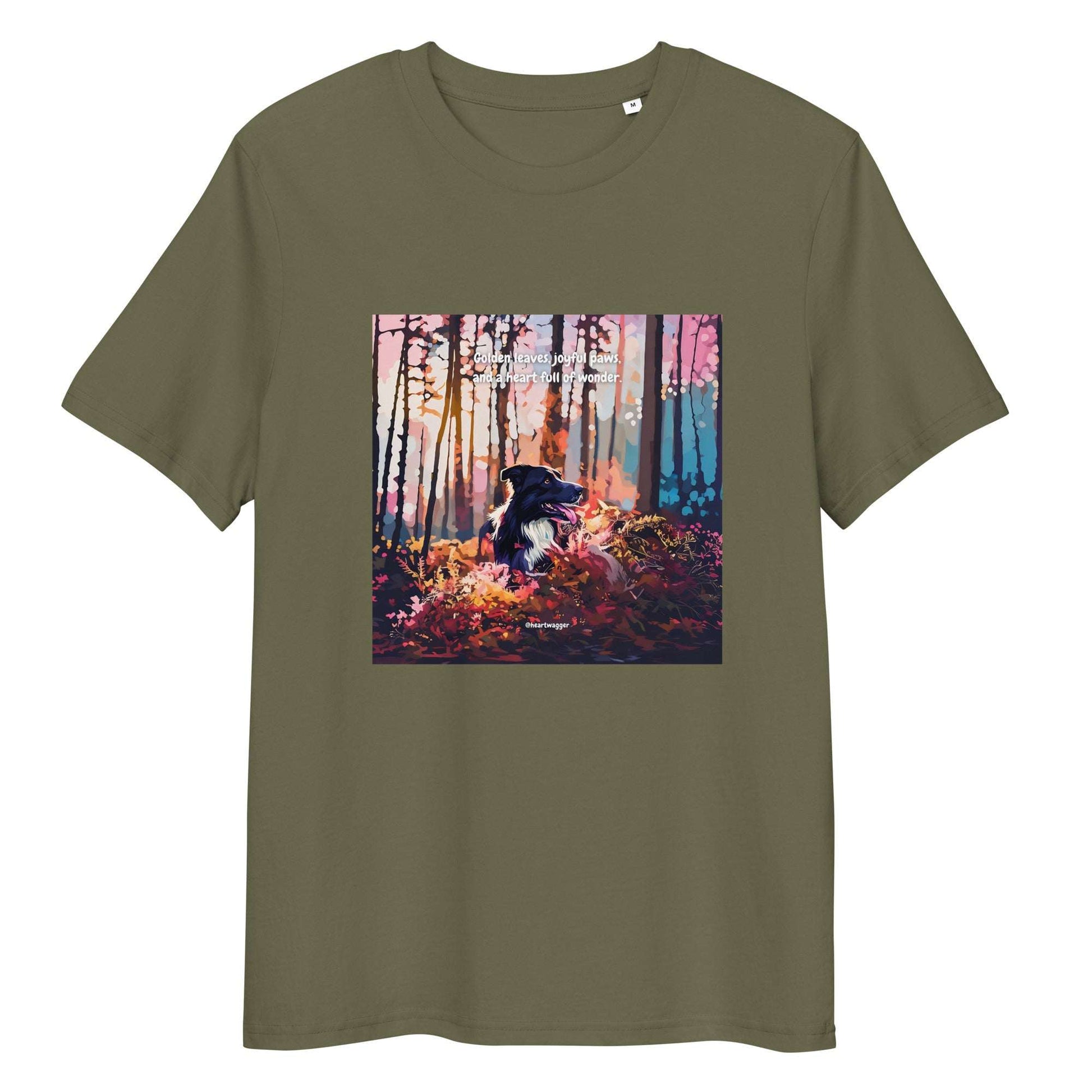 T-Shirt - Golden leaves, joyful paws, and a heart full of wonder