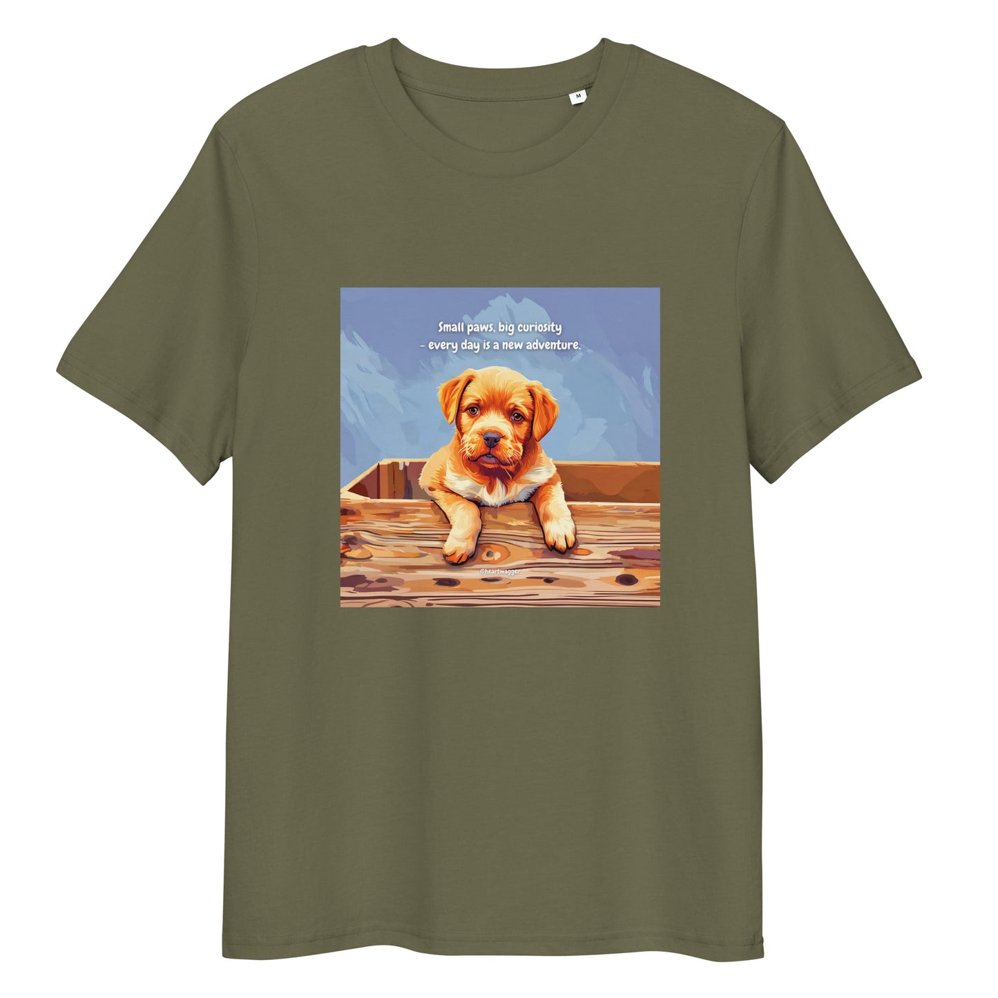 T-Shirt - Small paws, big curiosity - every day is a new adventure