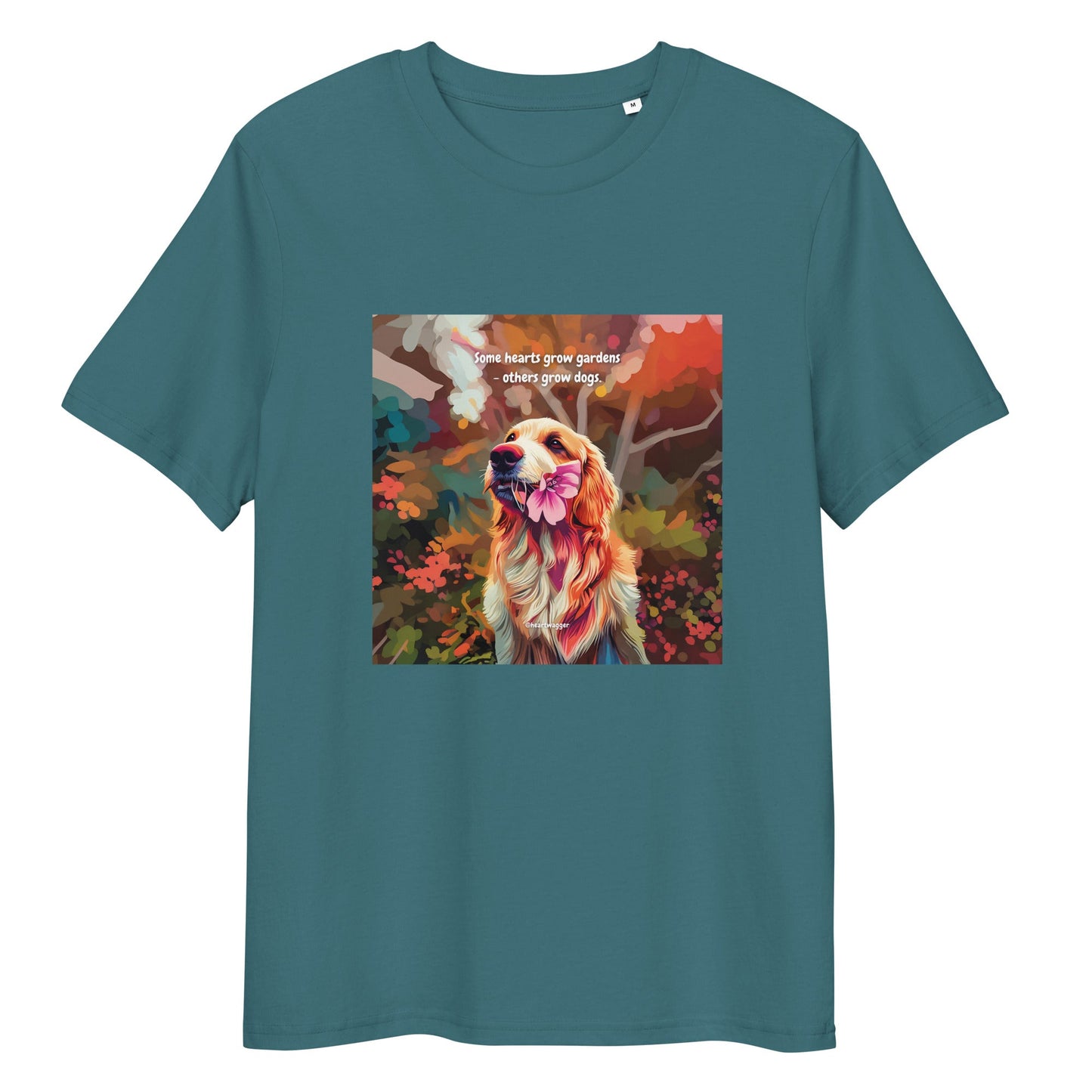 T-Shirt - Some hearts grow gardens - others grow dogs