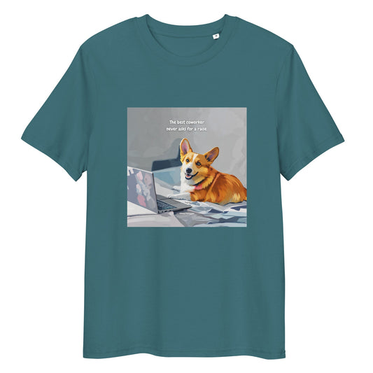 T-Shirt - The best coworker never asks for a raise - SHALMIAK