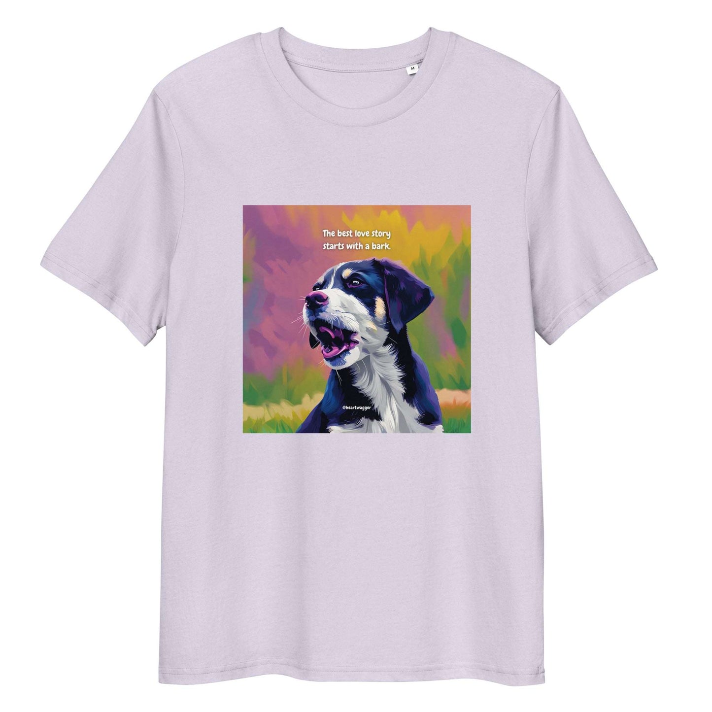 T-Shirt - The best love story starts with a bark
