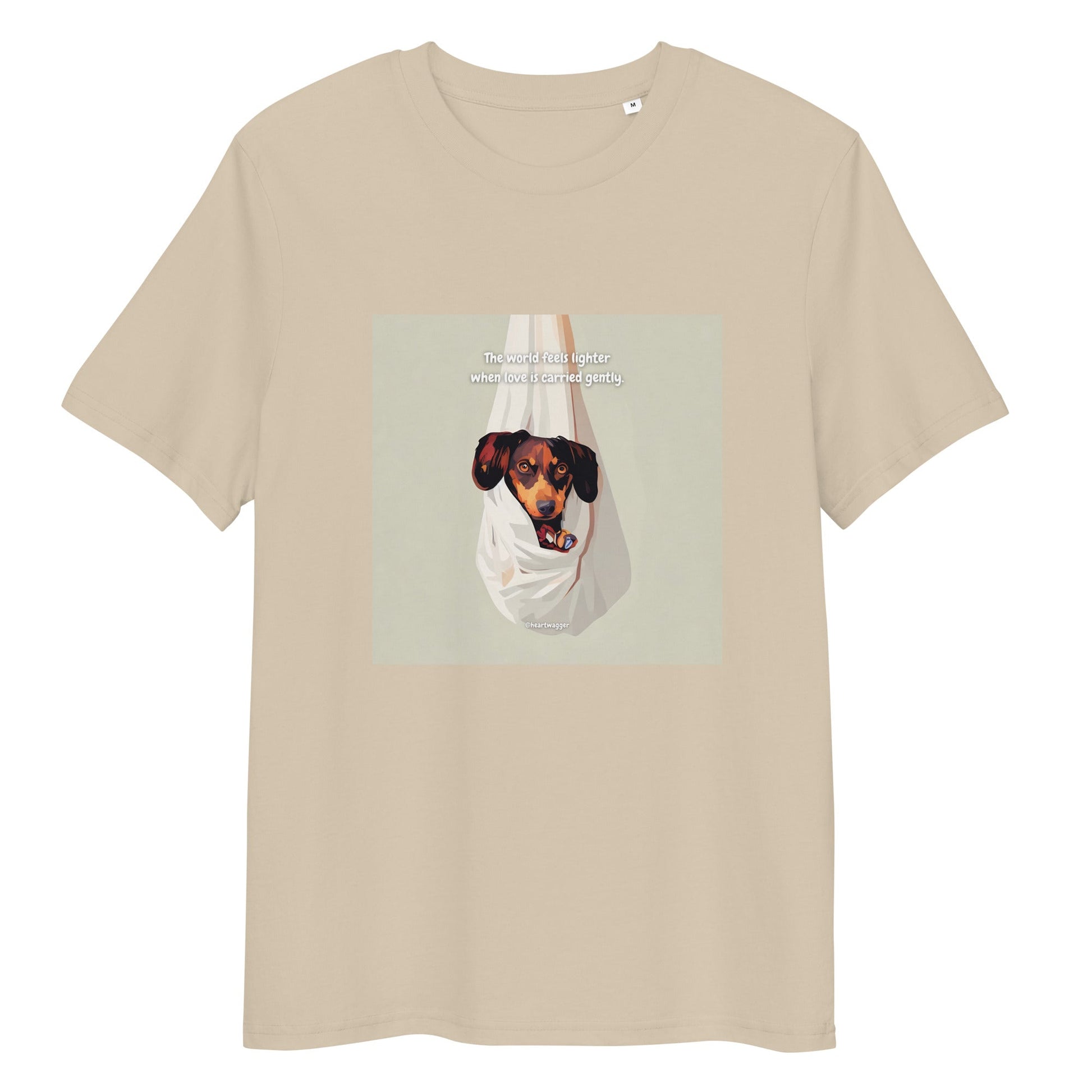 T-Shirt - The world feels lighter when love is carried gently