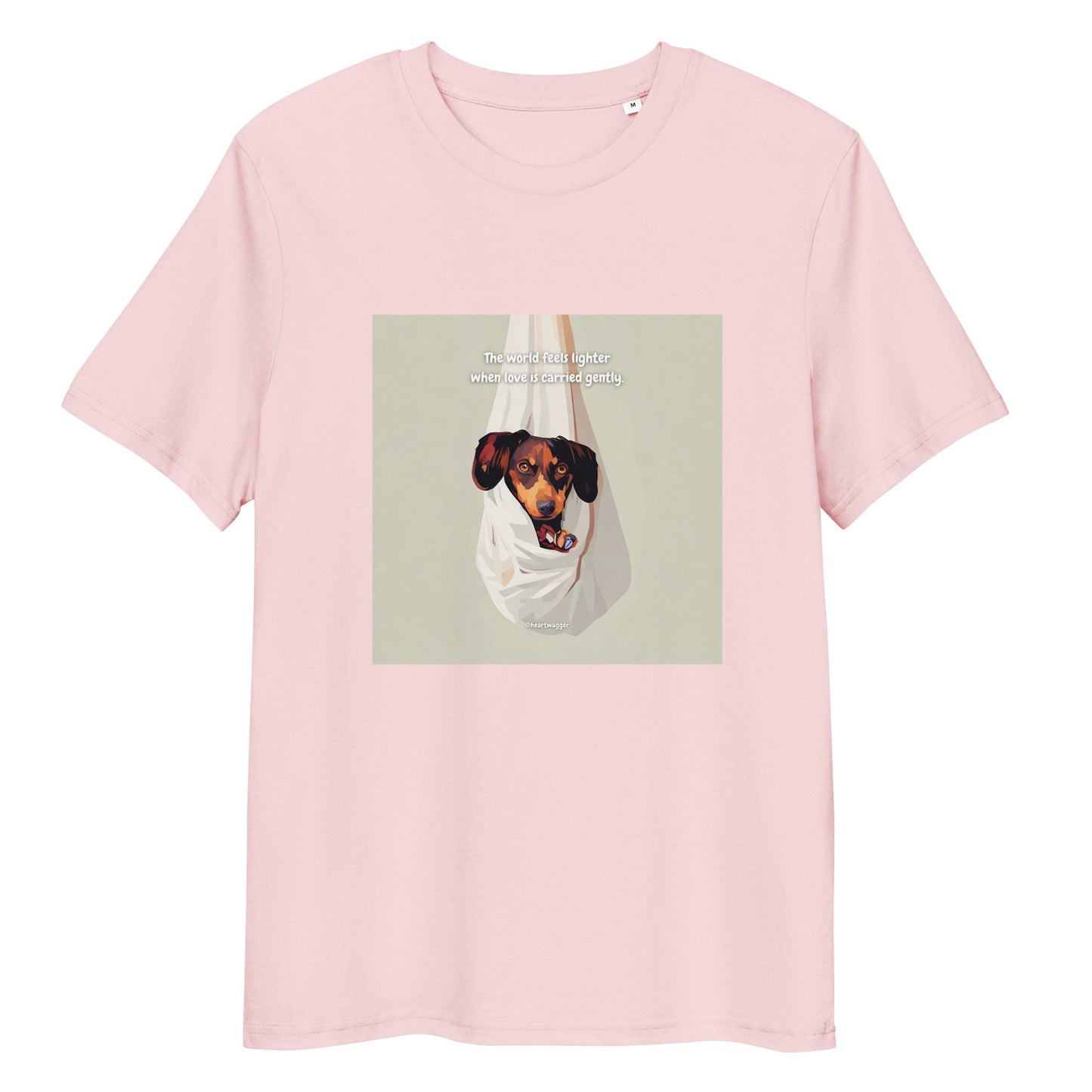 T-Shirt - The world feels lighter when love is carried gently