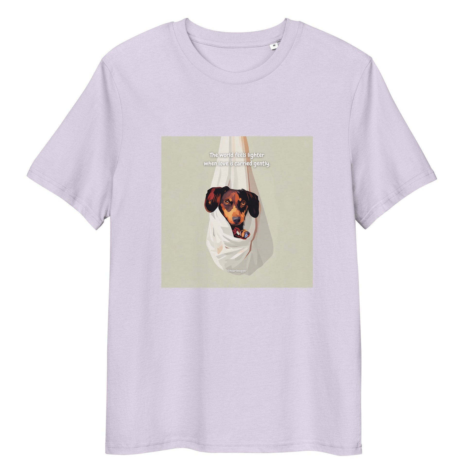 T-Shirt - The world feels lighter when love is carried gently