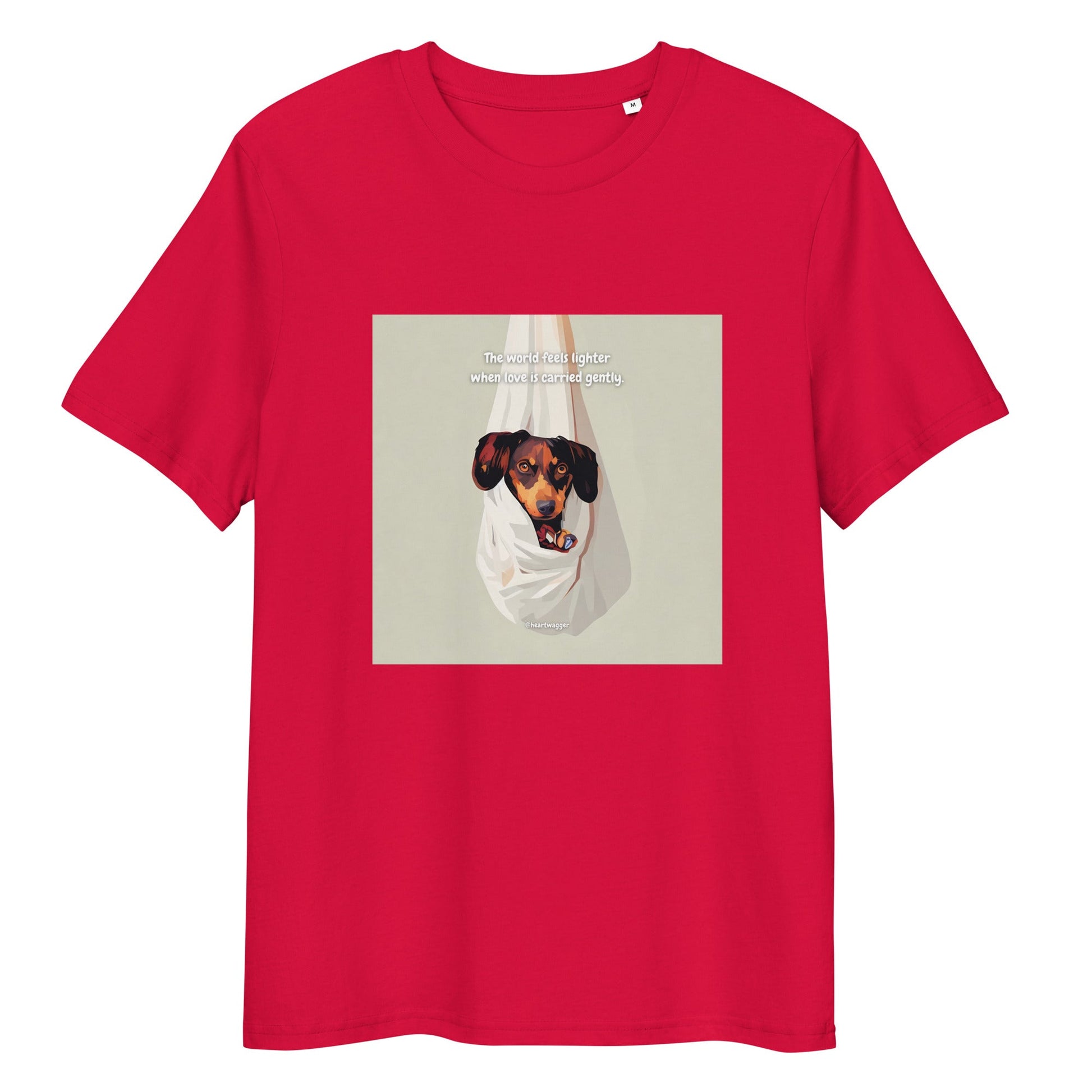 T-Shirt - The world feels lighter when love is carried gently