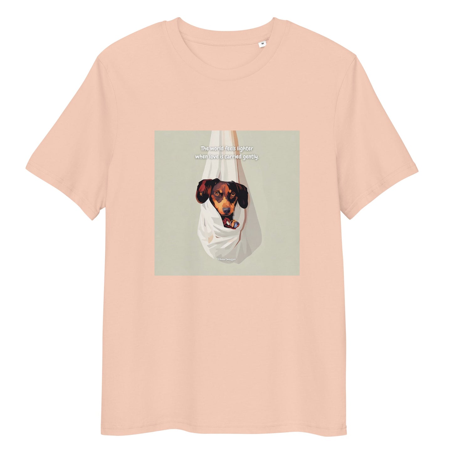 T-Shirt - The world feels lighter when love is carried gently